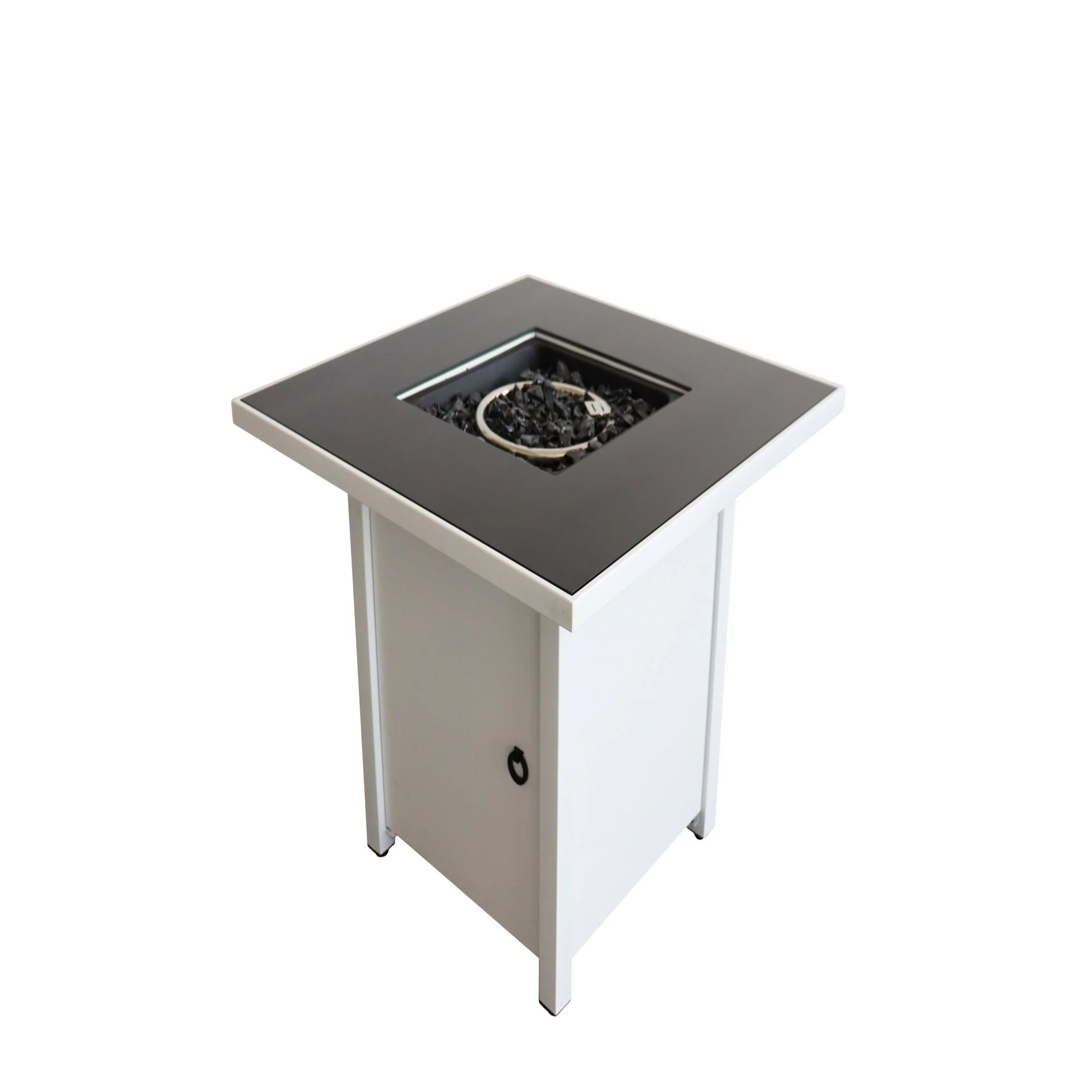 Propane Firepit Table Outdoor Heater High Heat Output Steel 30x25in - Image 6