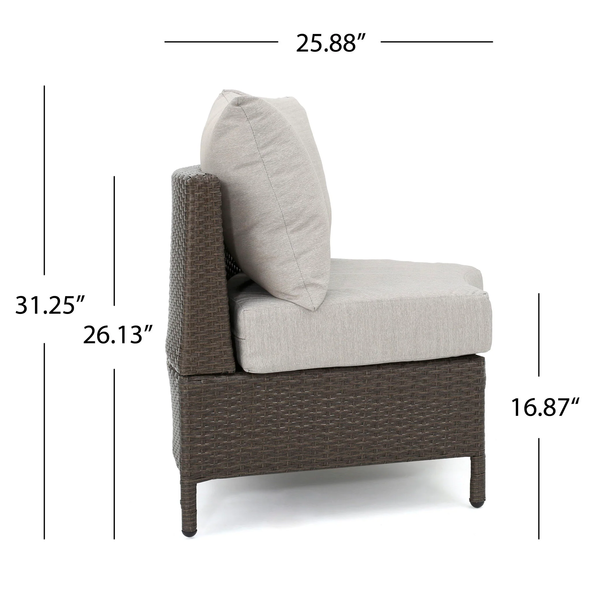 Pt Limon - Modern Outdoor Single Sofa - Image 7