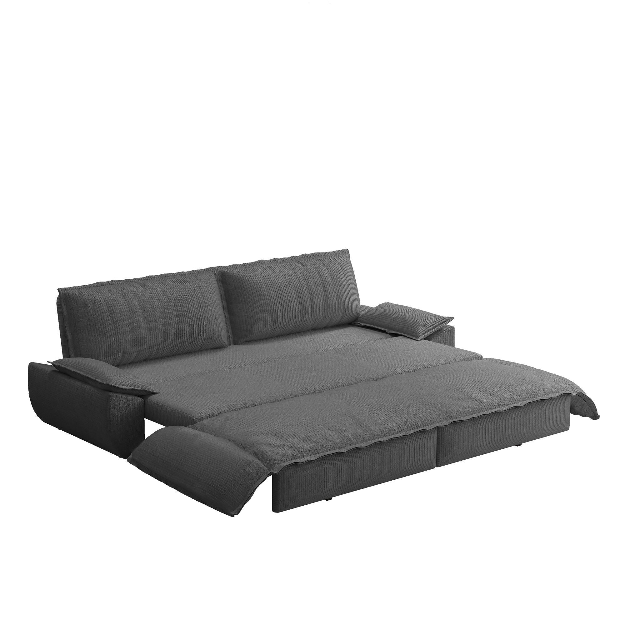 Queen Pull Out Bed, 3 In 1 Convertible Sleeper Sofa - Image 41