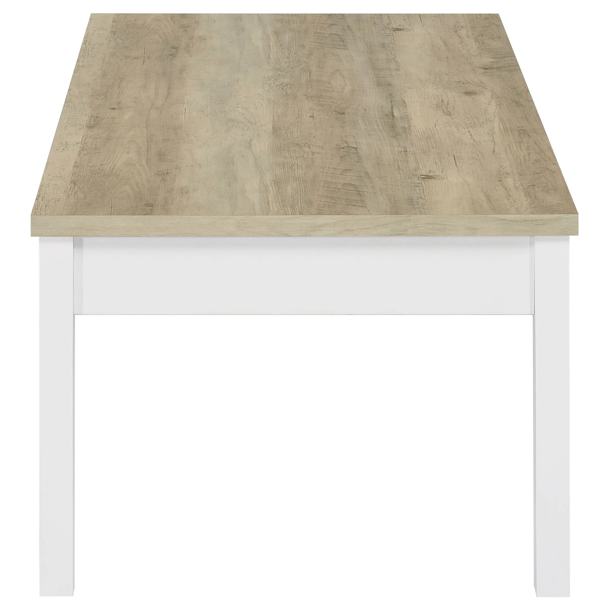 Quintara - 3 Piece Coffee Table Set - Natural / White - Image 8