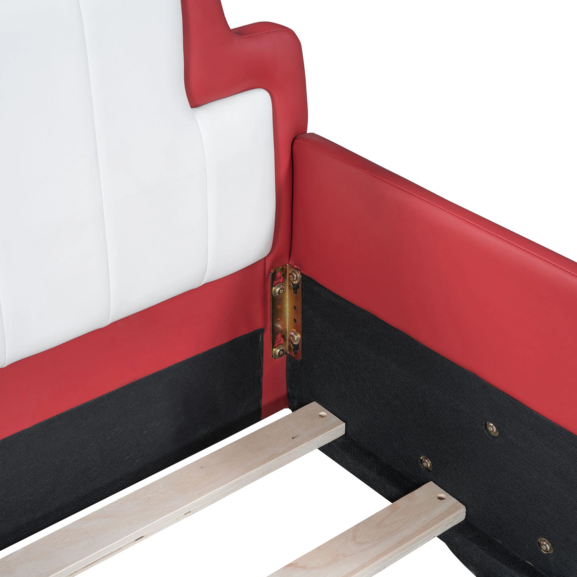 Race Car Shaped Platform Bed With Wheels - Image 14