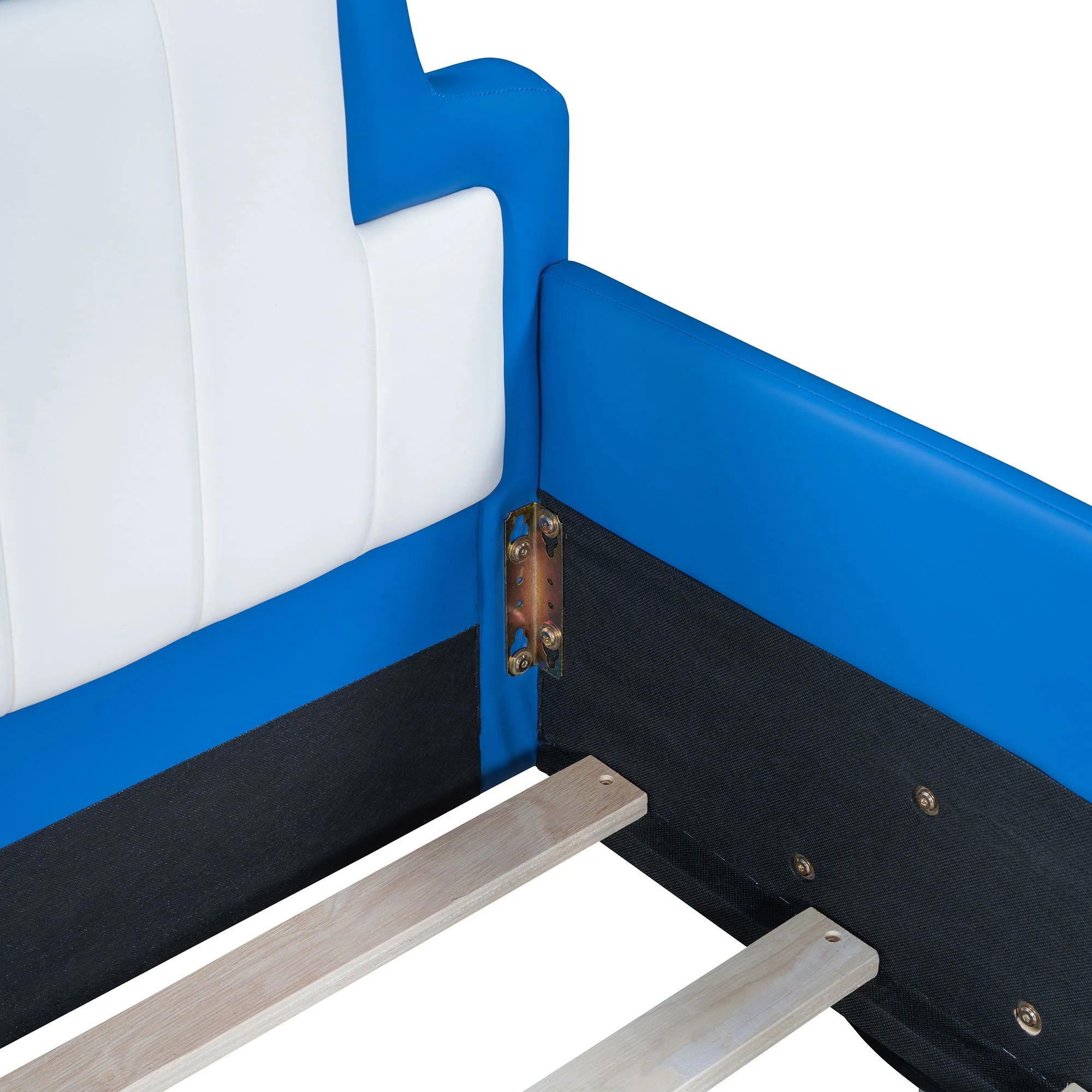 Race Car Shaped Platform Bed With Wheels - Image 17