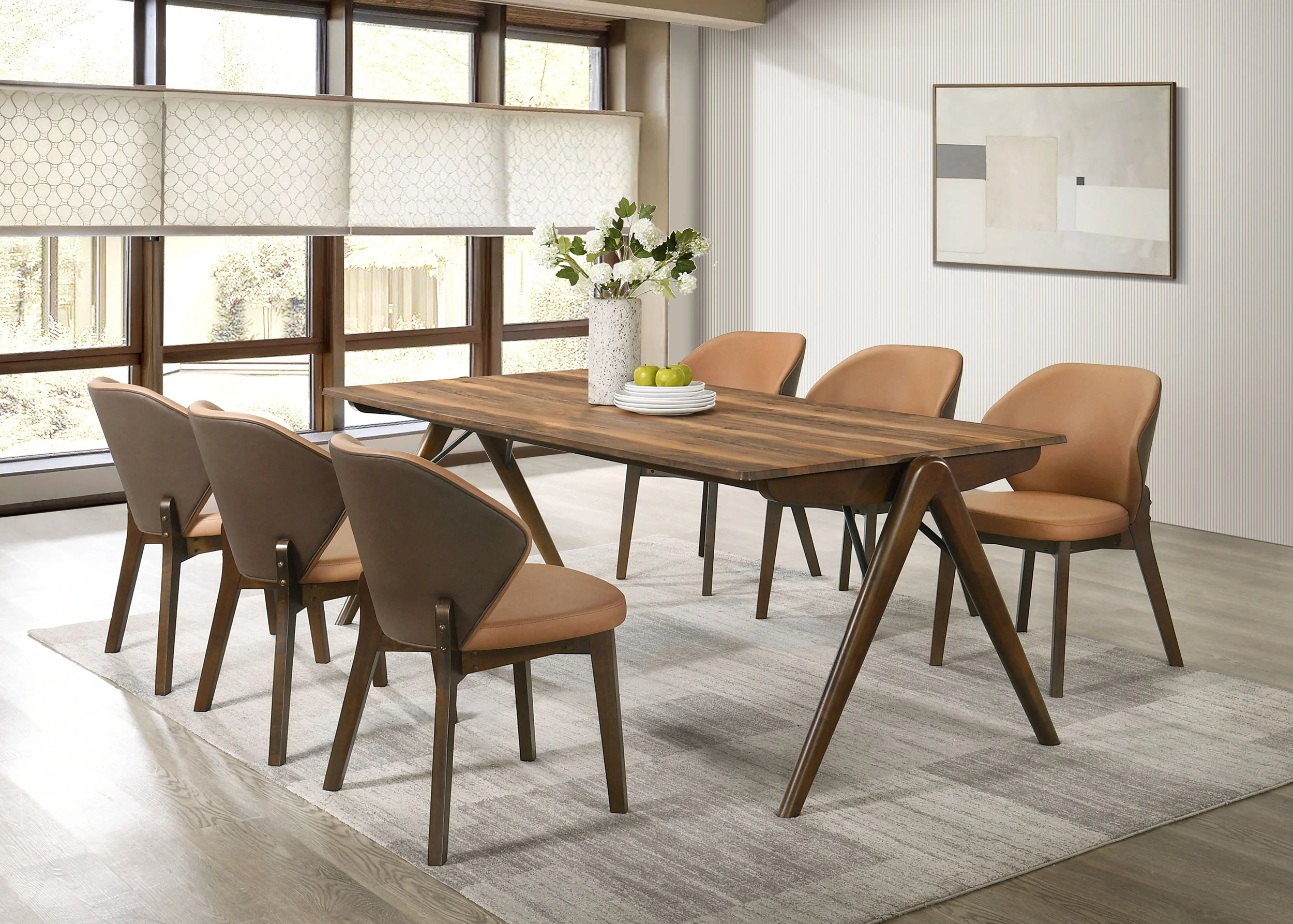 Randolph 79-Inch Sheesham Rectangular Dining Table - Image 11