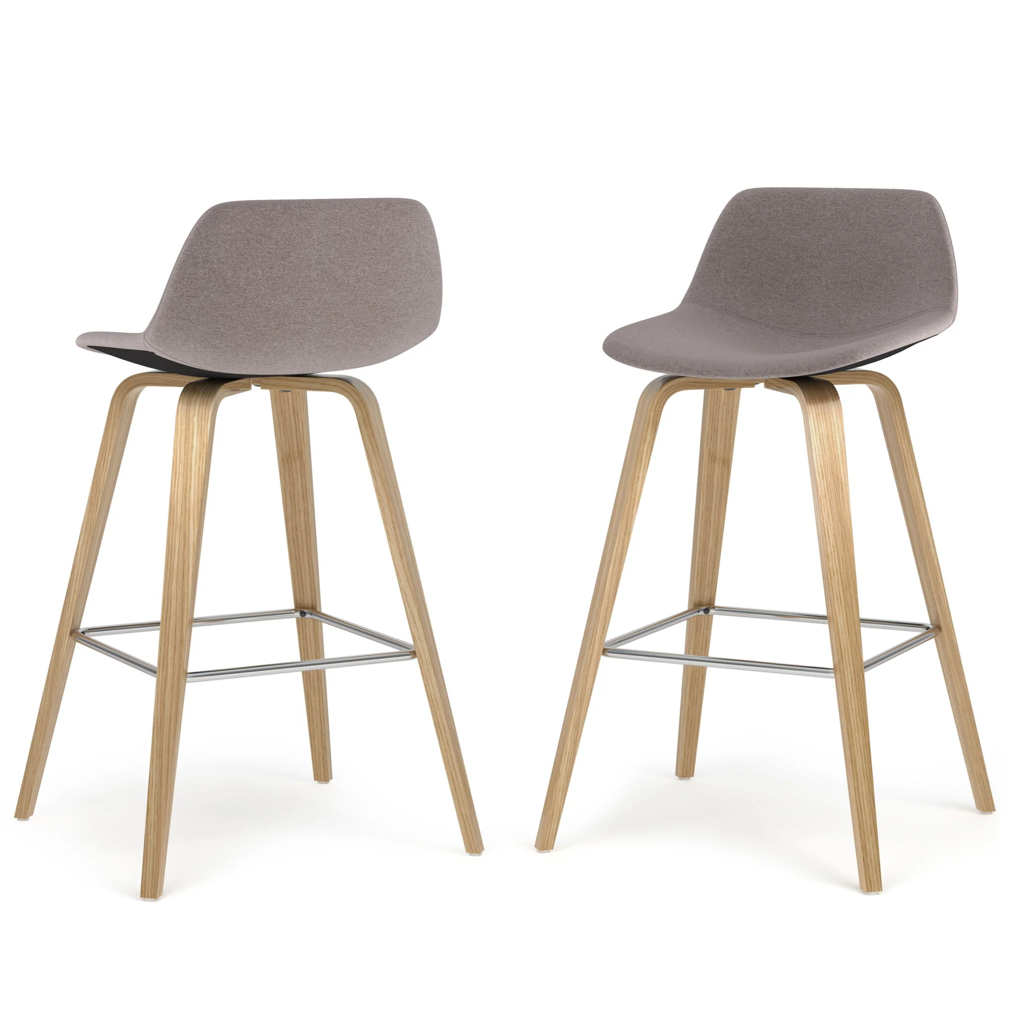 Randolph Bentwood - Upholstered Counter / Bar Height Stool (Set of 2) - Image 5