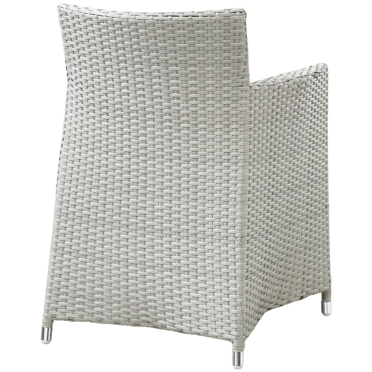 Rattan and Aluminum Outdoor Dining Set with Wood Slats – Multiple Configurations - Image 19