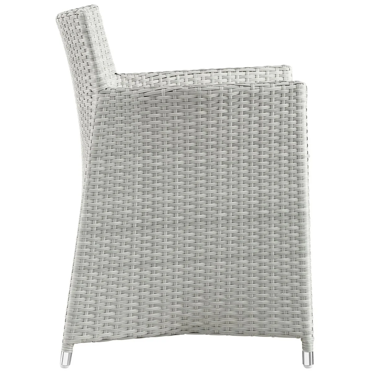 Rattan and Aluminum Outdoor Dining Set with Wood Slats – Multiple Configurations - Image 60