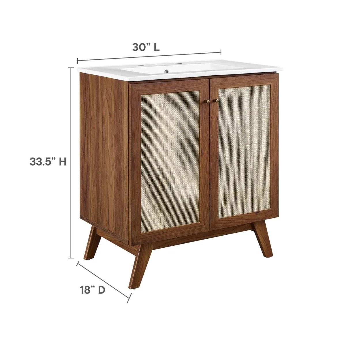 Rattan Weave Bathroom Vanity with Sink — Stylish Woven Vanity for Modern Bathrooms - Image 62