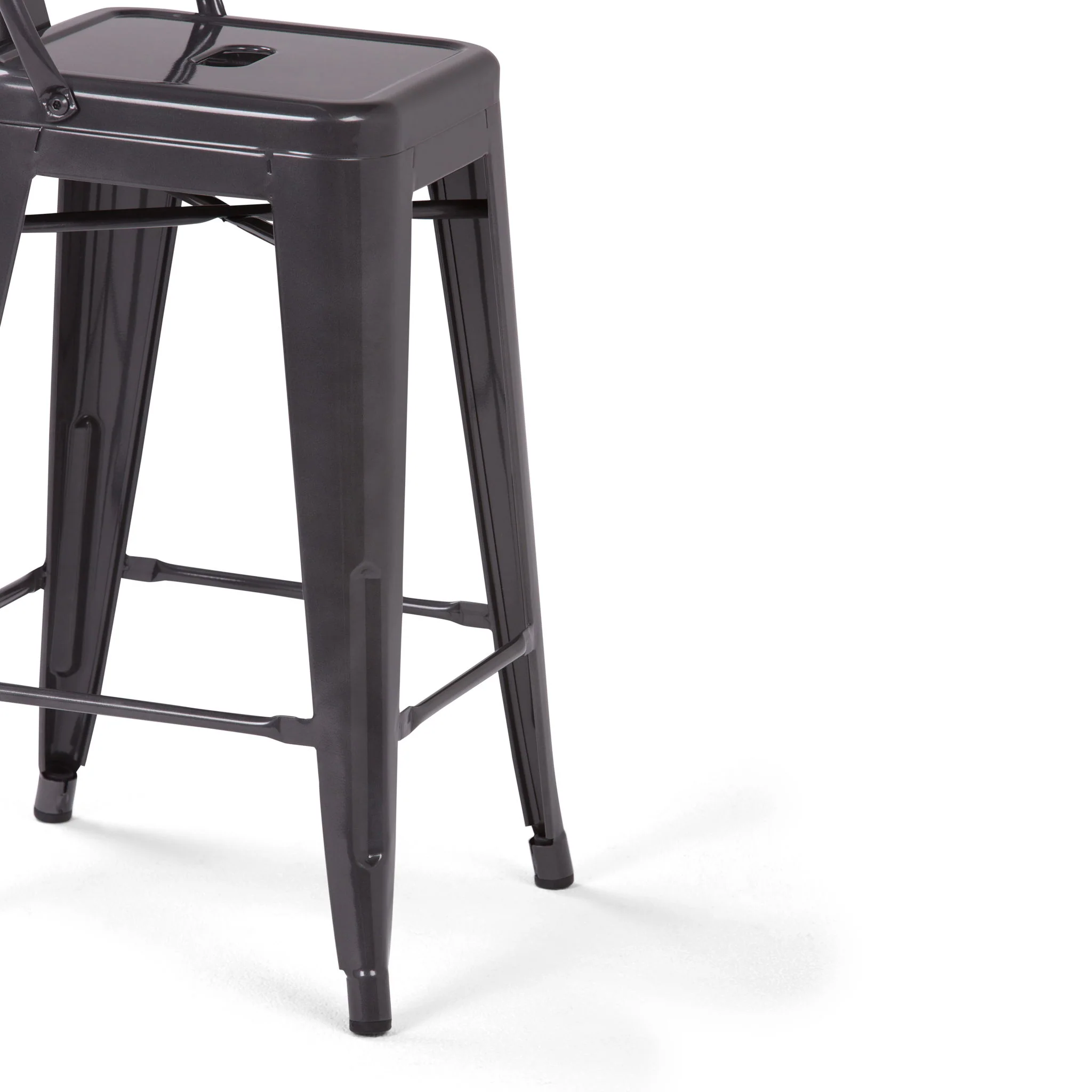 Rayne - Curved Back Metal Stool (Set of 2) - Image 18