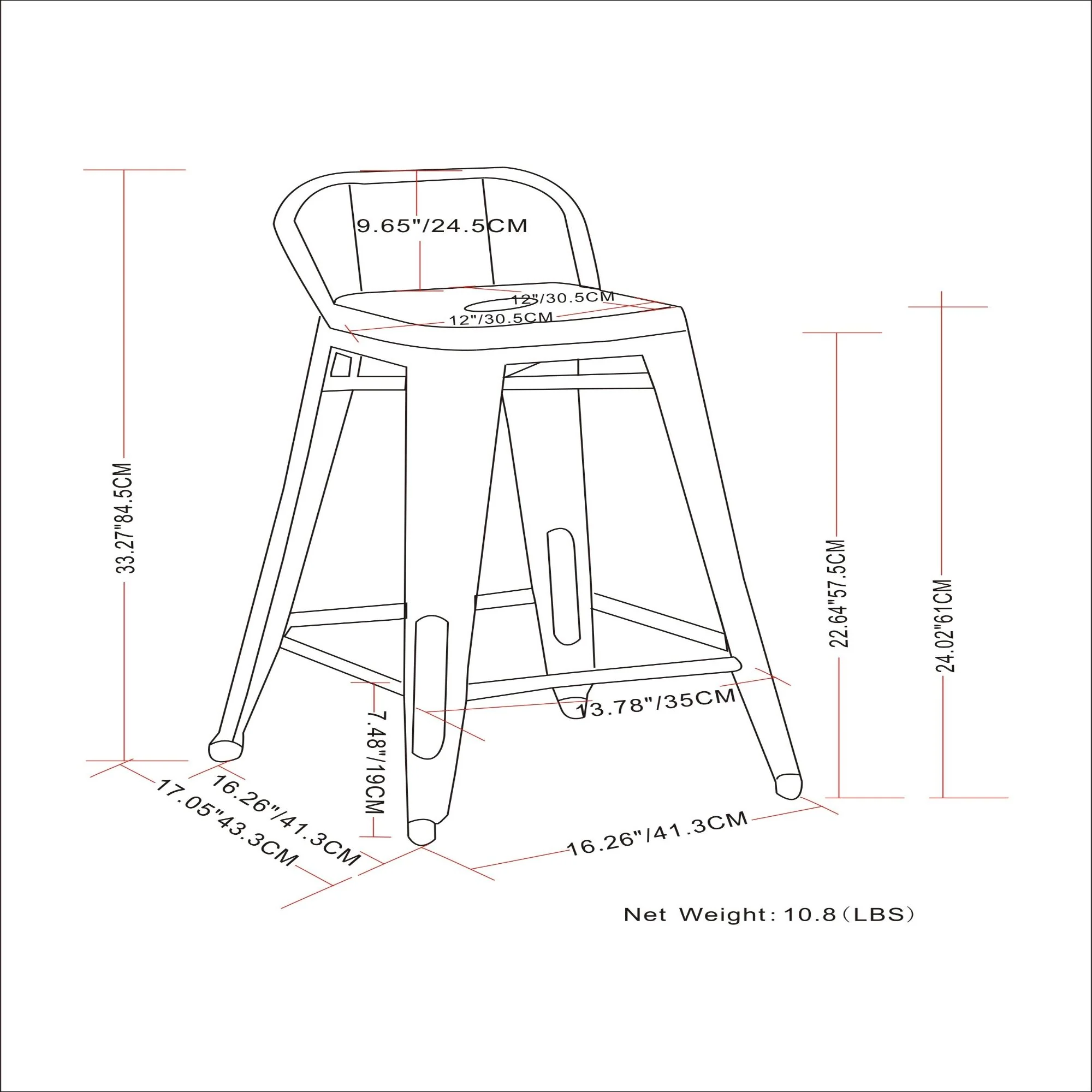Rayne - Multifunctional Metal Stool - Image 28