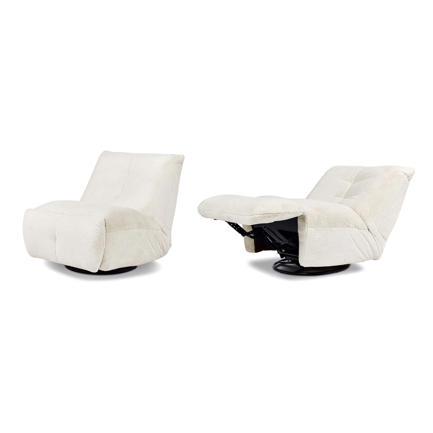 Rearden - Swivel Glider Manual Recliner Gaming Lounge Chair - Image 2