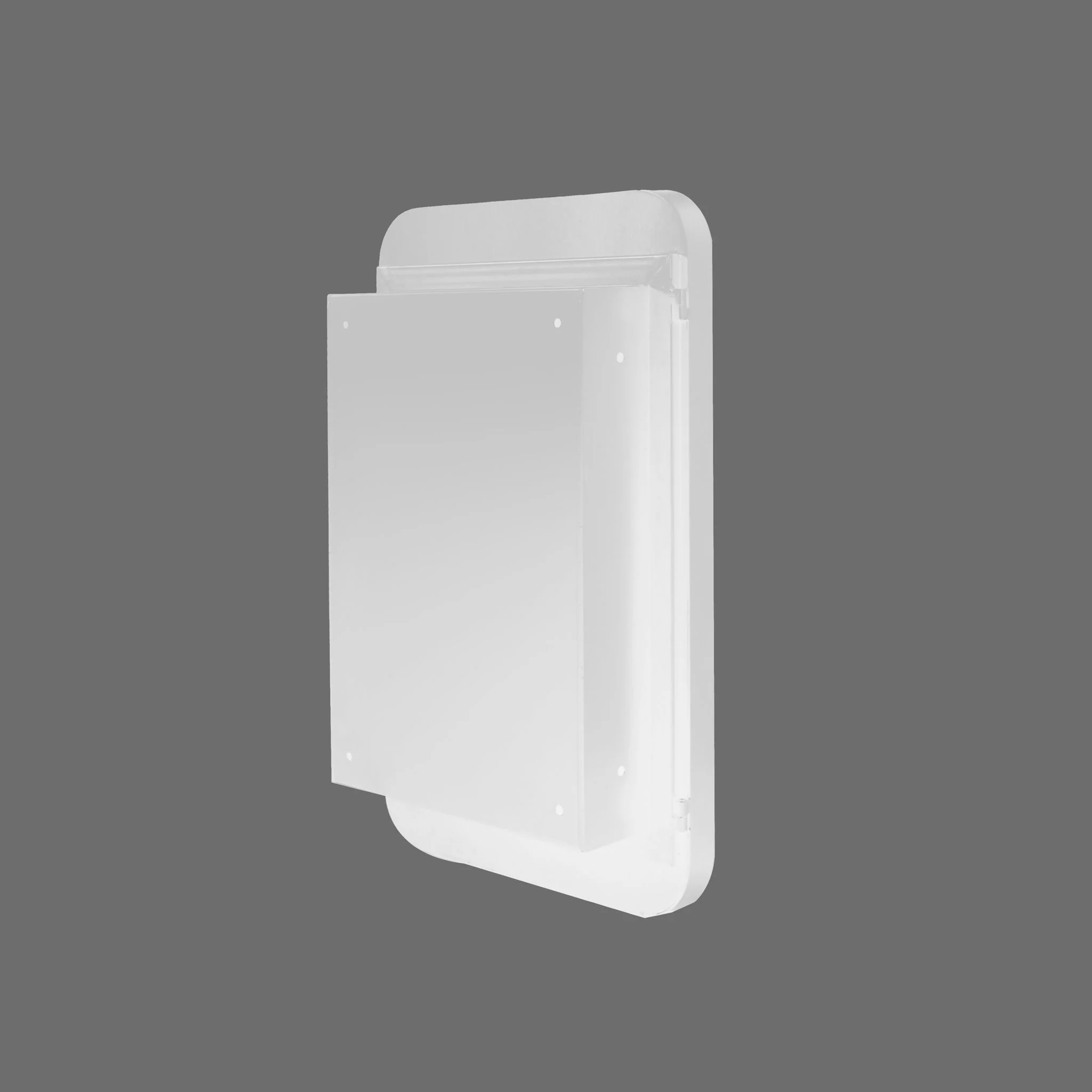 Recessed Metal Framed Medicine Cabinet With Mirror And Adjustable Shelves Wall Mirror With Storage For Bathroom - Image 22