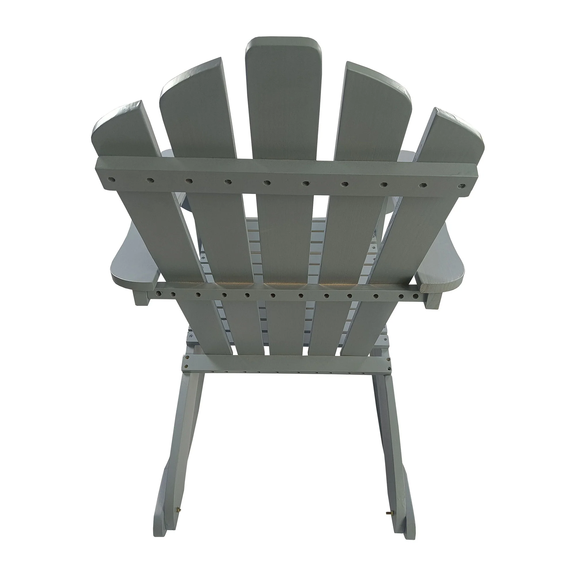 Reclining Outdoor Rocking Adirondack Chair - Image 9