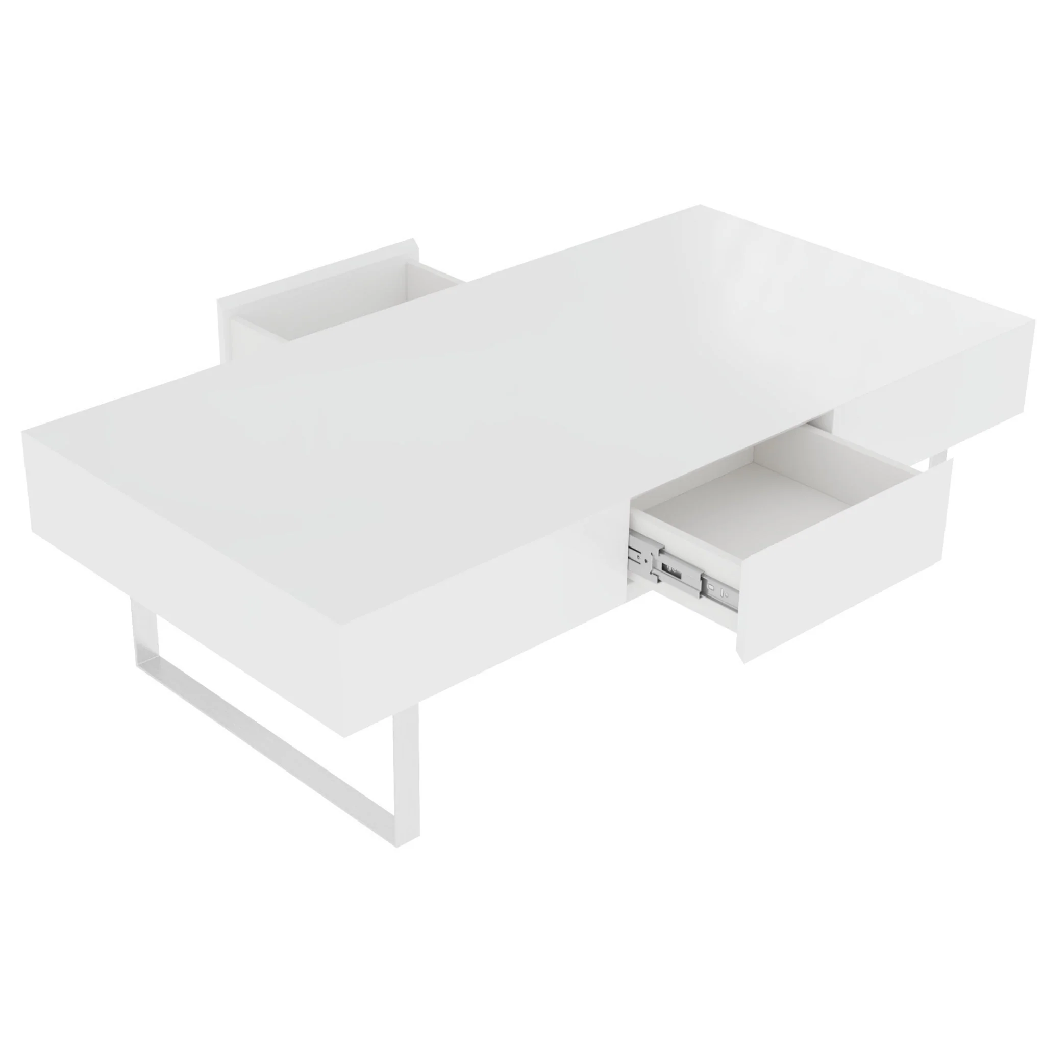Rectangular Coffee Table With Hidden Storage - Image 14