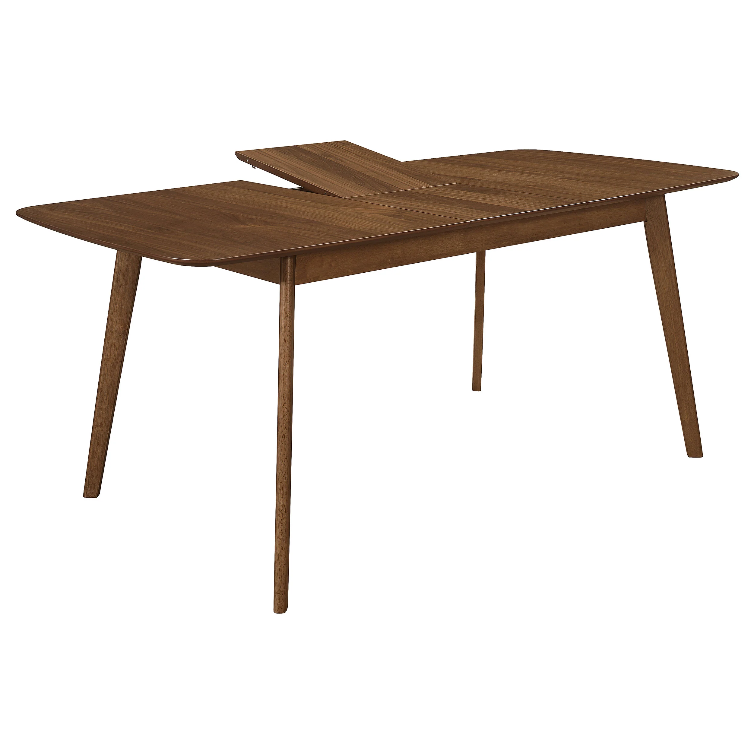 Redbridge 75-Inch Extension Dining Table Natural Walnut - Image 5