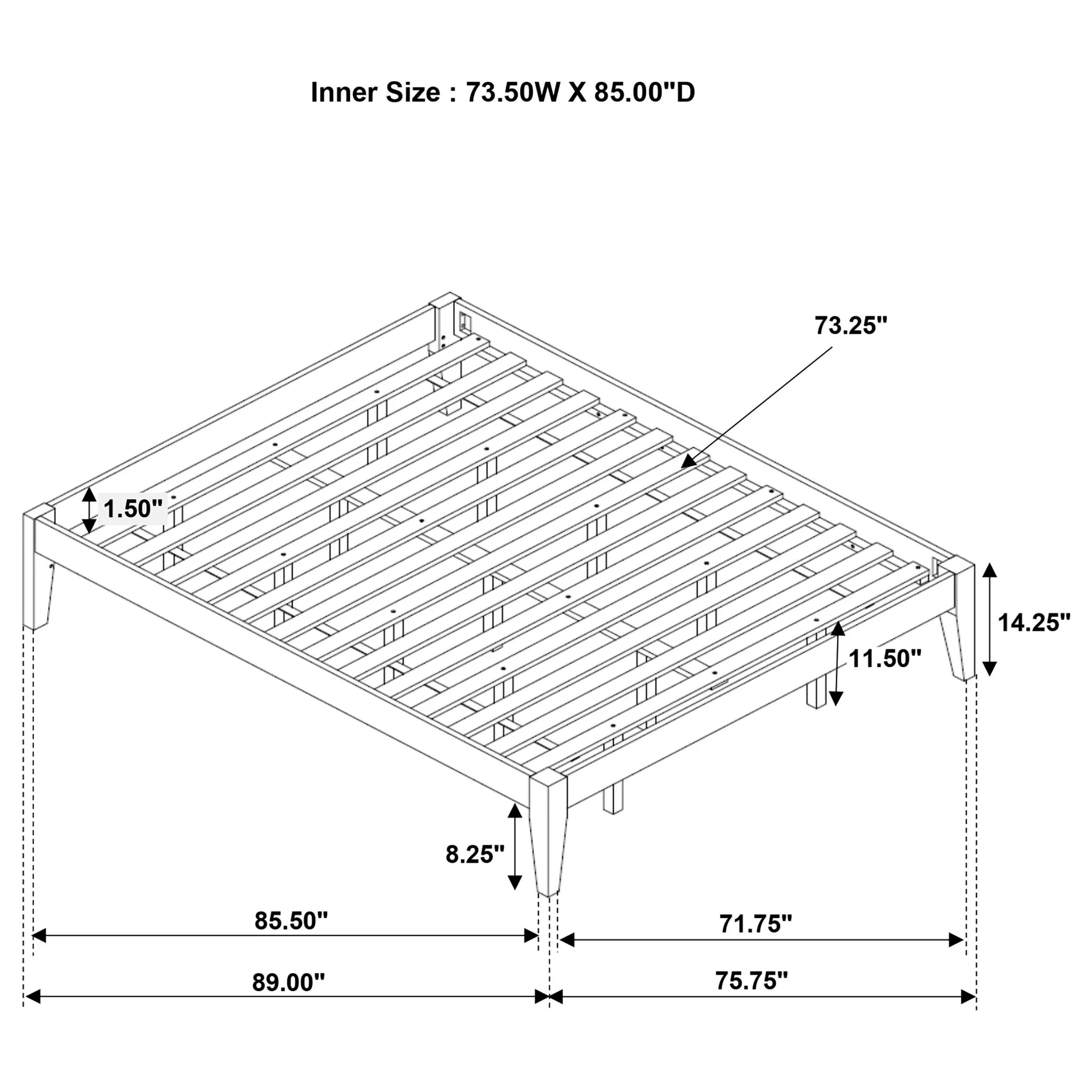 Redmond - Platform Bed - Image 4
