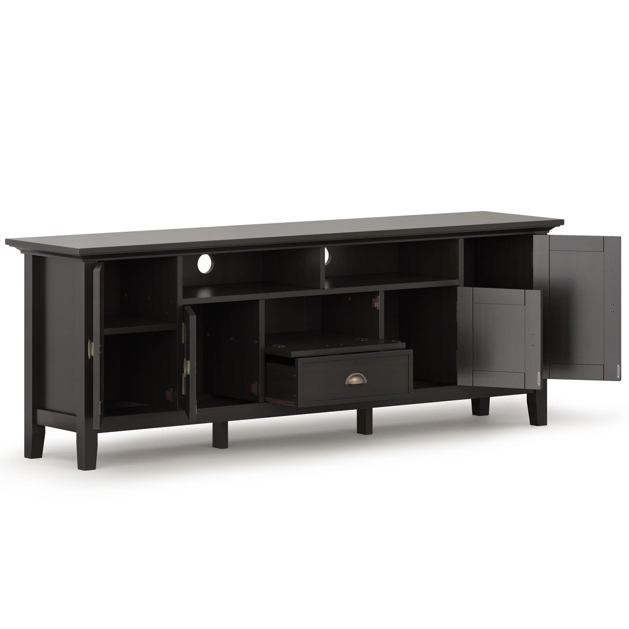 Redmond - TV Media Stand - Hickory Brown - Image 5