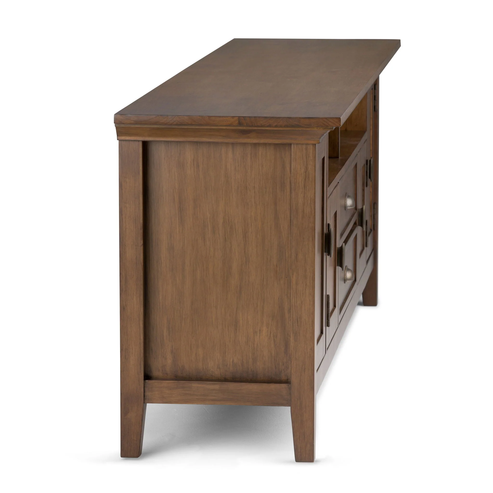 Redmond - TV Media Stand - Rustic Natural Aged Brown - Image 9