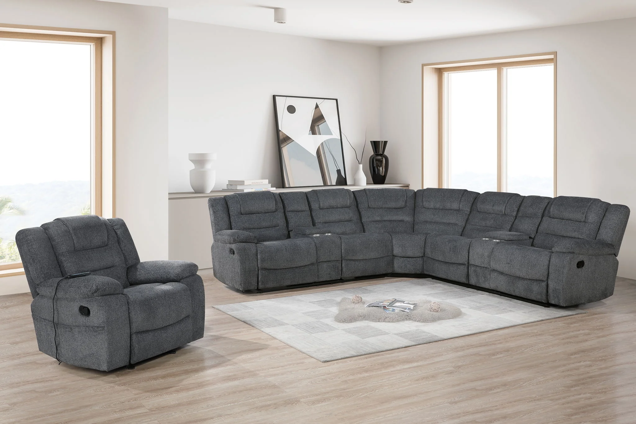 Redondo - Glider Recliner With Heat And Massage - Image 9