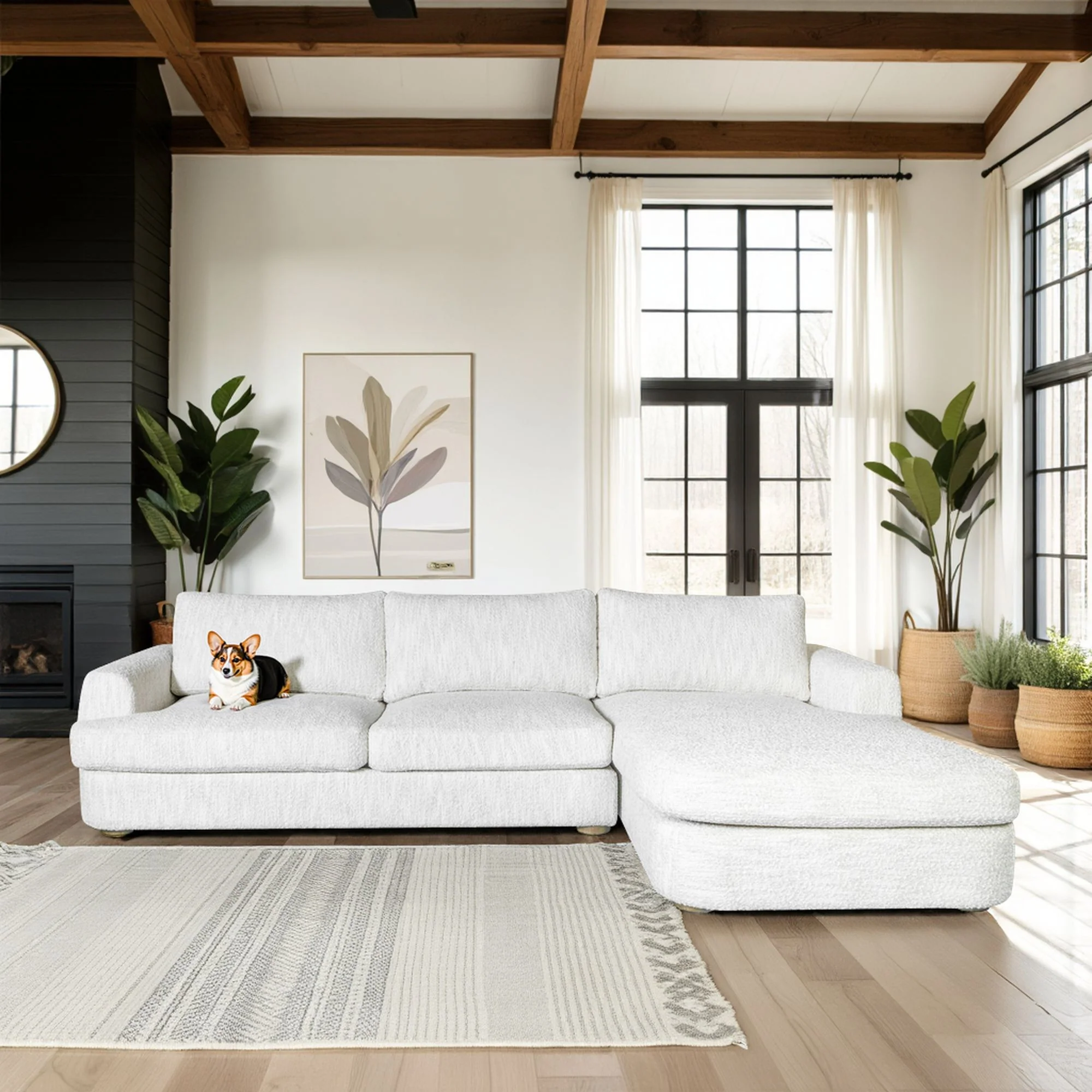 Reid - Rectangular Sectional Sofa - Image 28