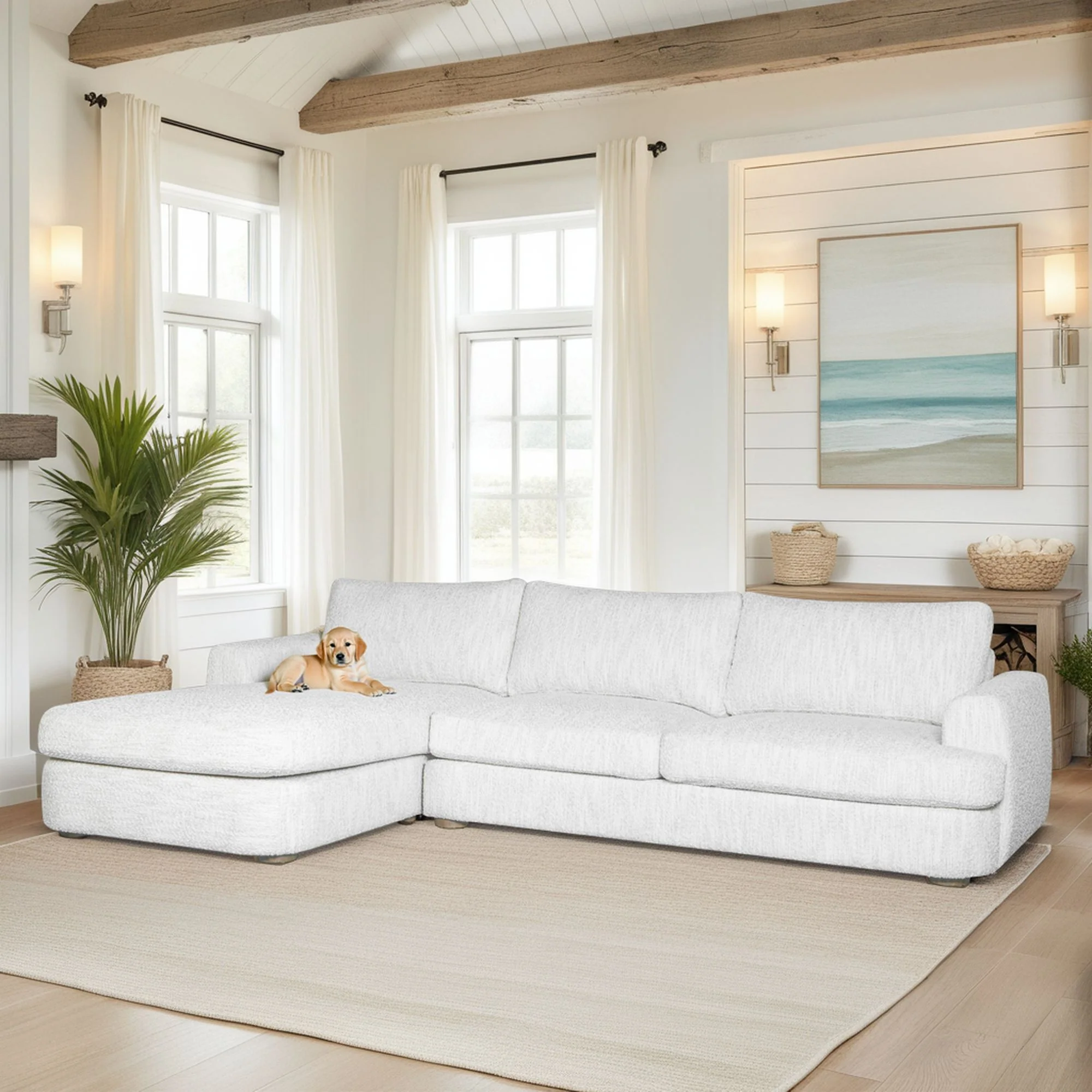 Reid - Rectangular Sectional Sofa - Image 5