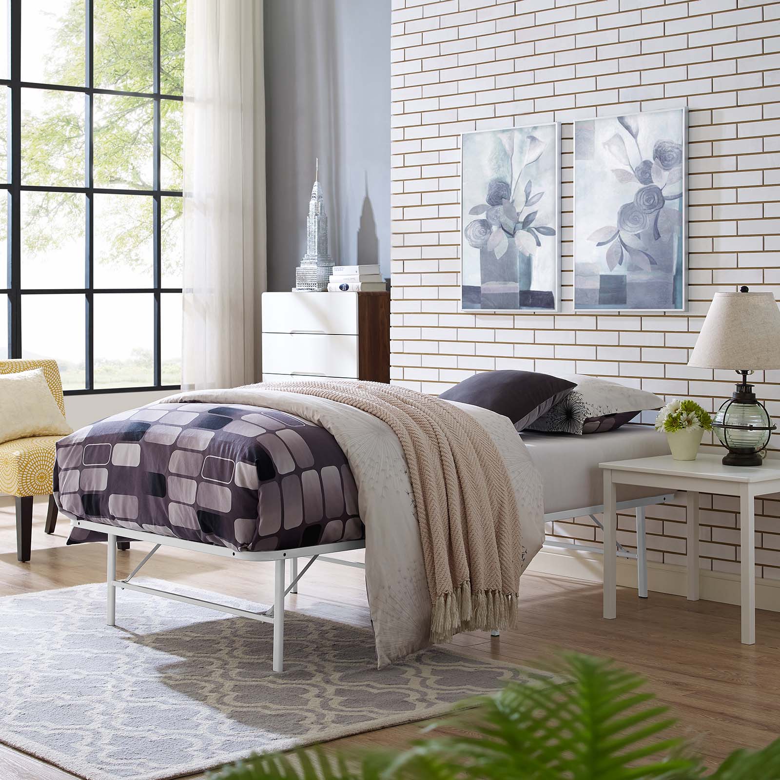 Reinforced Stainless Steel Folding Platform Bed Frame - Image 30