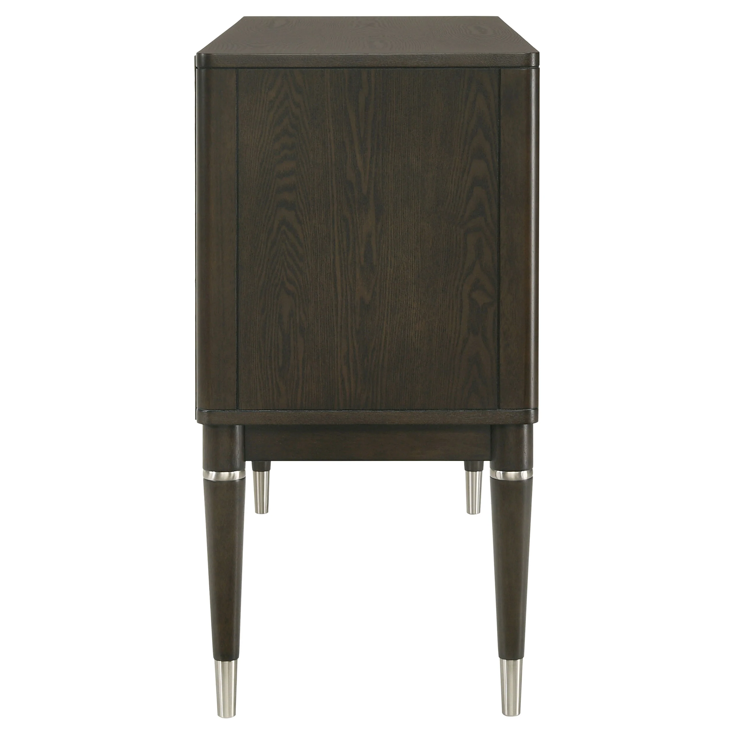 Reseda 4-Door Dining Sideboard Server - Ash Brown - Image 10