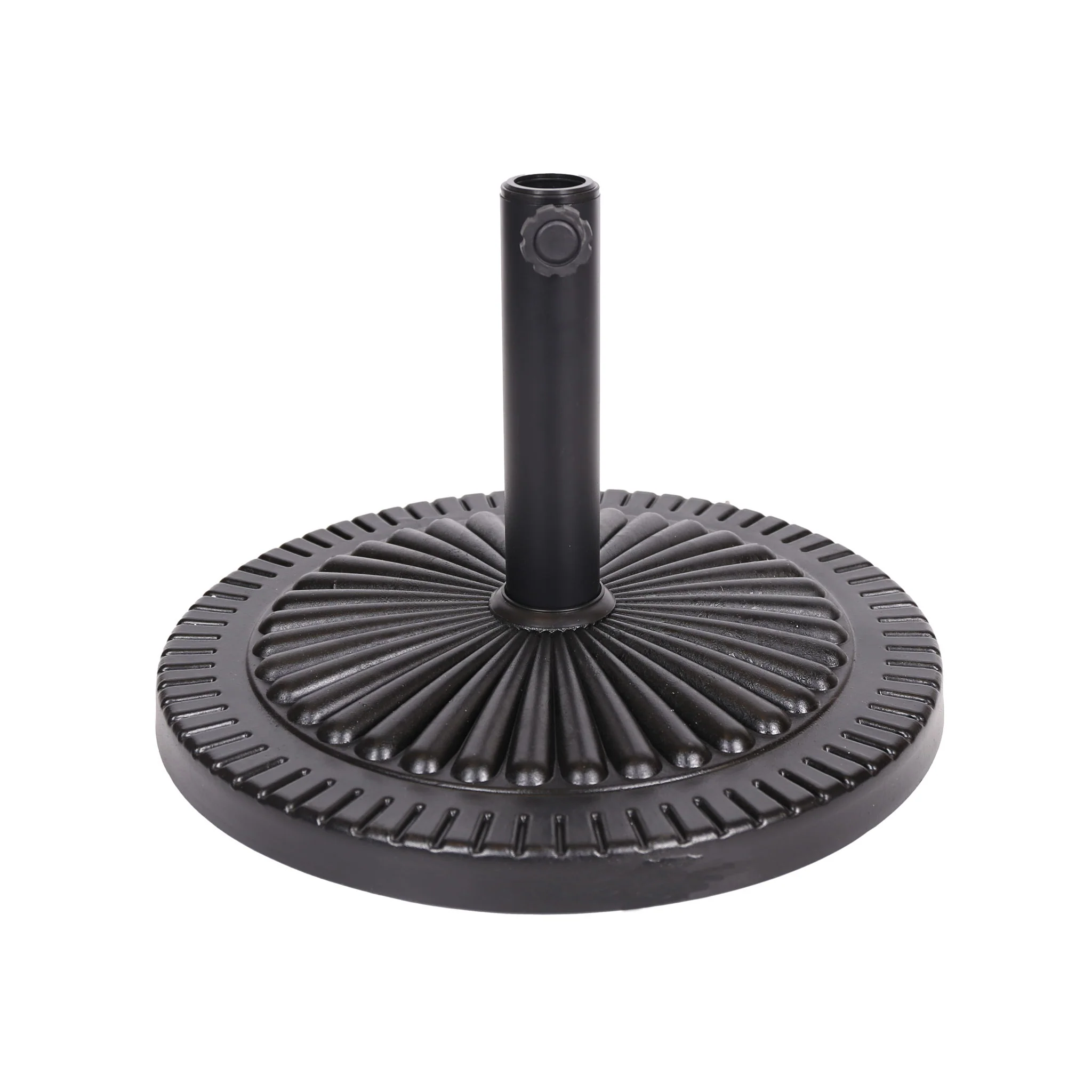 Resin Umbrella Base - Black Rock - Image 3