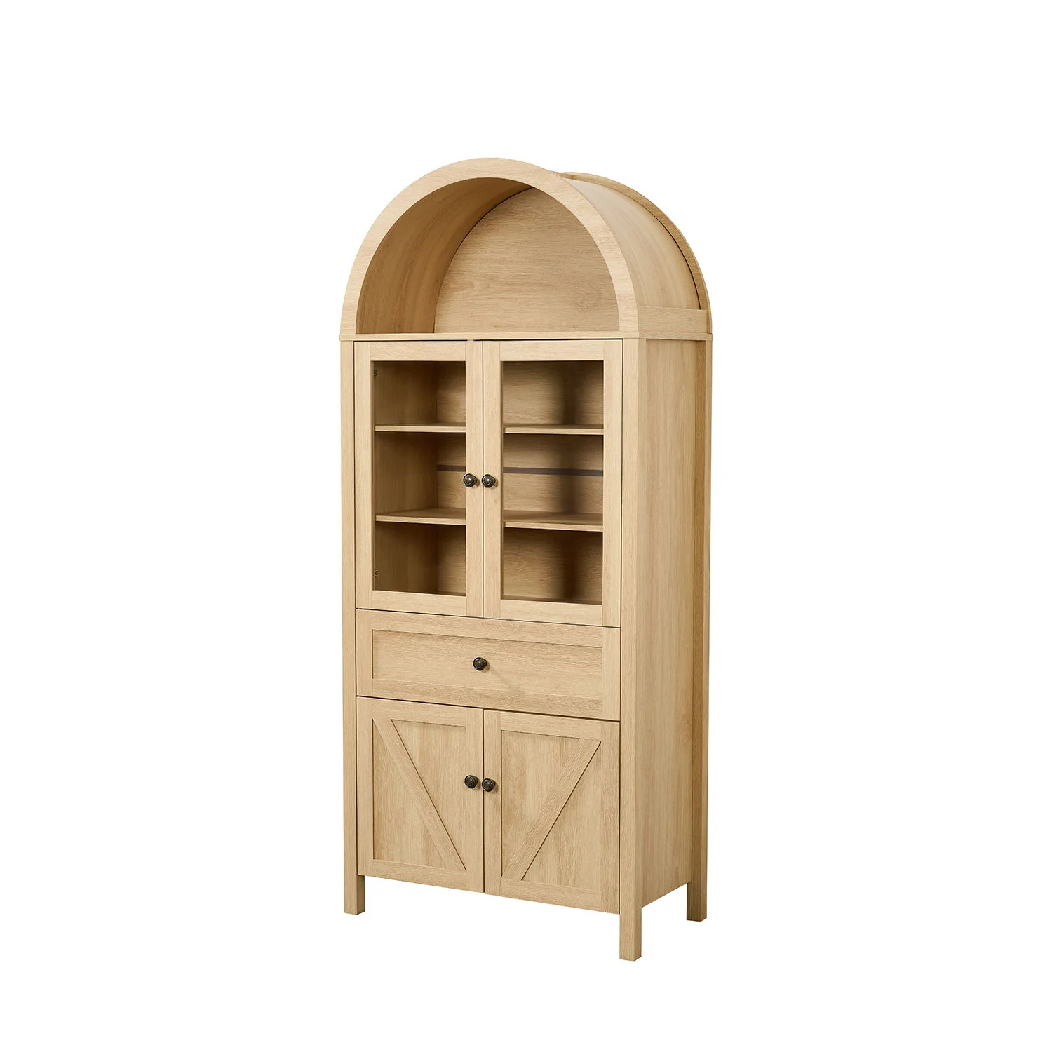 Retro Dome Cabinet With Large Storage Space - Image 4