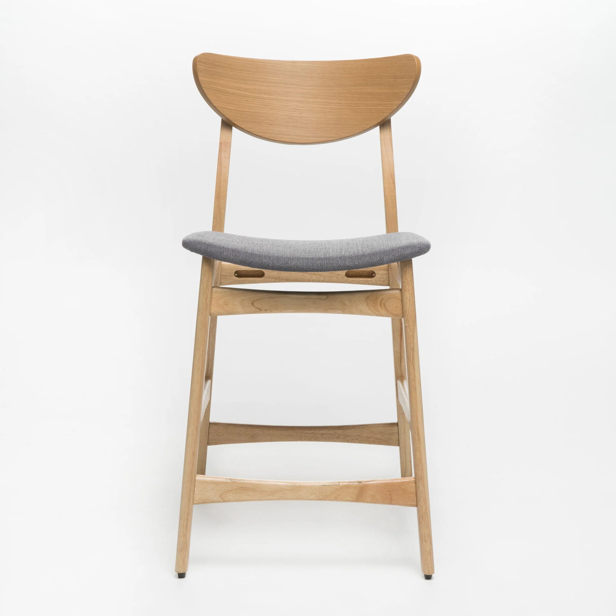 Retro Modern Counter Height Chair Set With Cushioned Seats - Image 12
