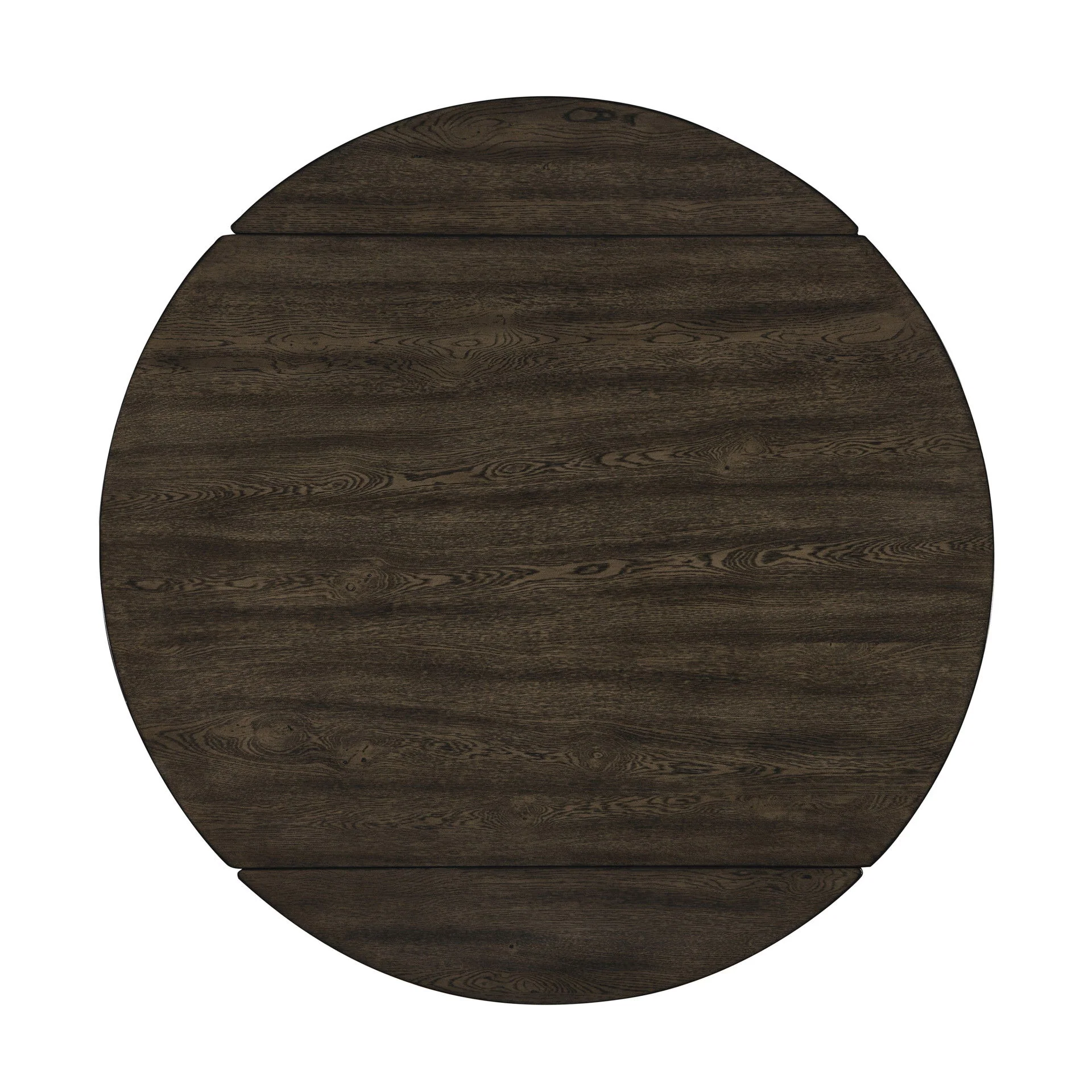 Rex - 65" Round Table With Self Storing Leaves - Walnut - Image 8