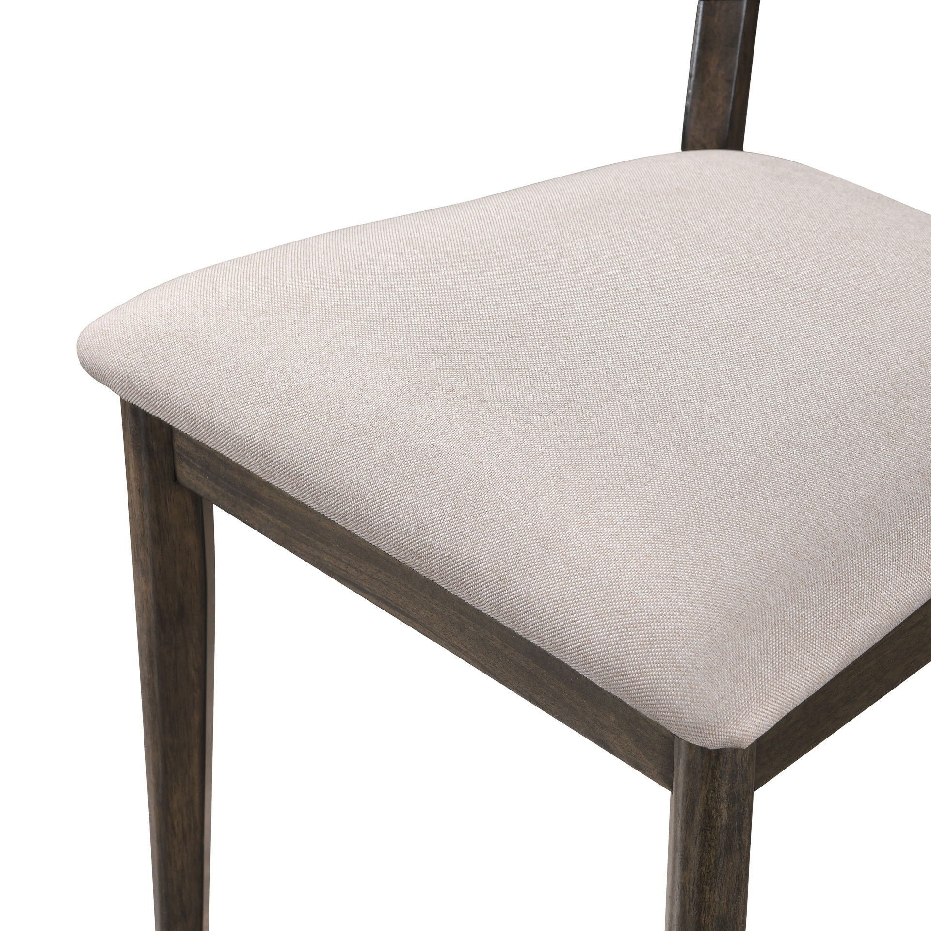 Rex - Open Back Dining Chair (Set of 2) - Brown And Beige - Image 8