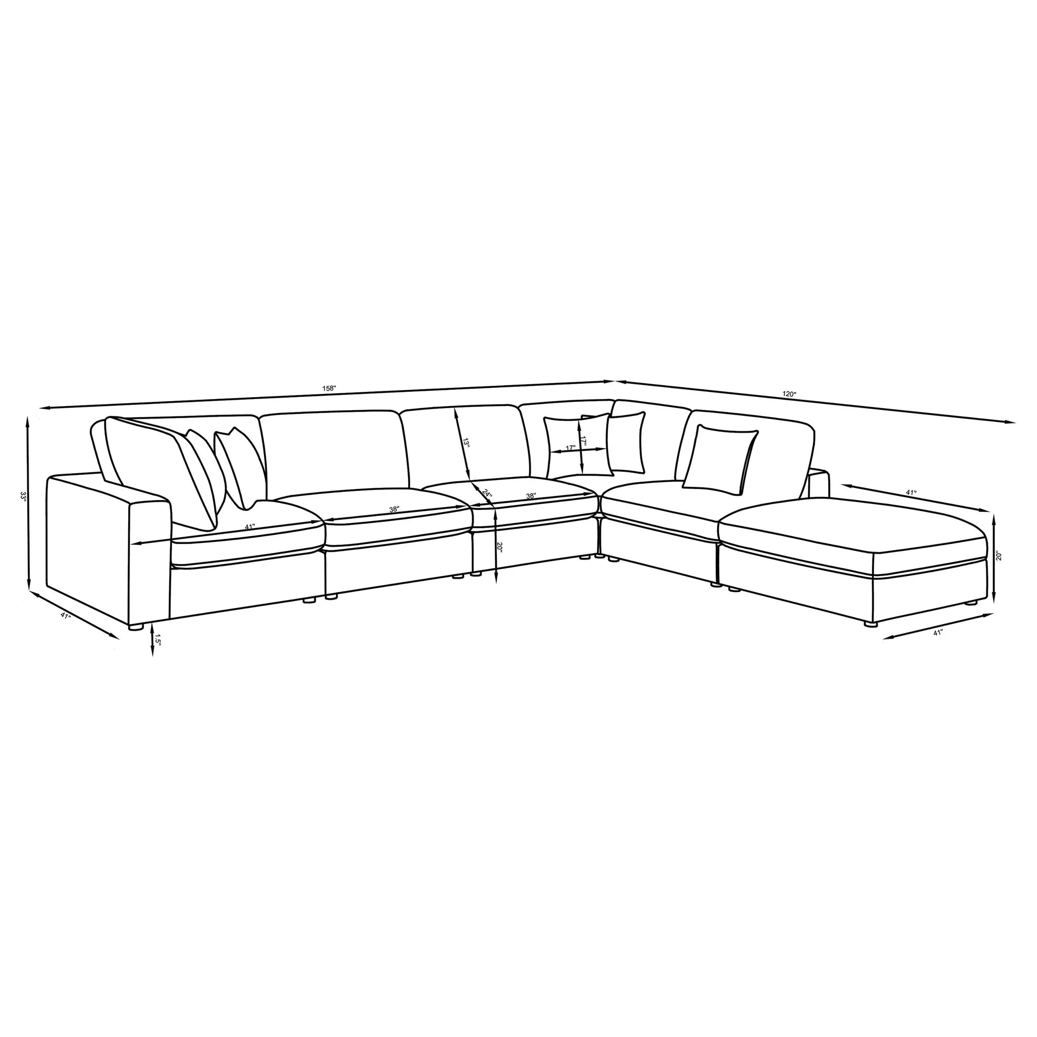 Rhette - Upholstered Sectional - Image 16