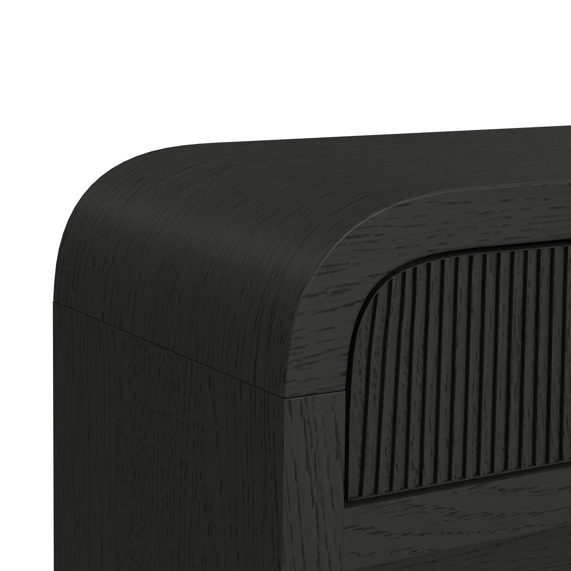 Ridgemont - Sofa Table With Bottom Shelf - Black With Grain - Image 7