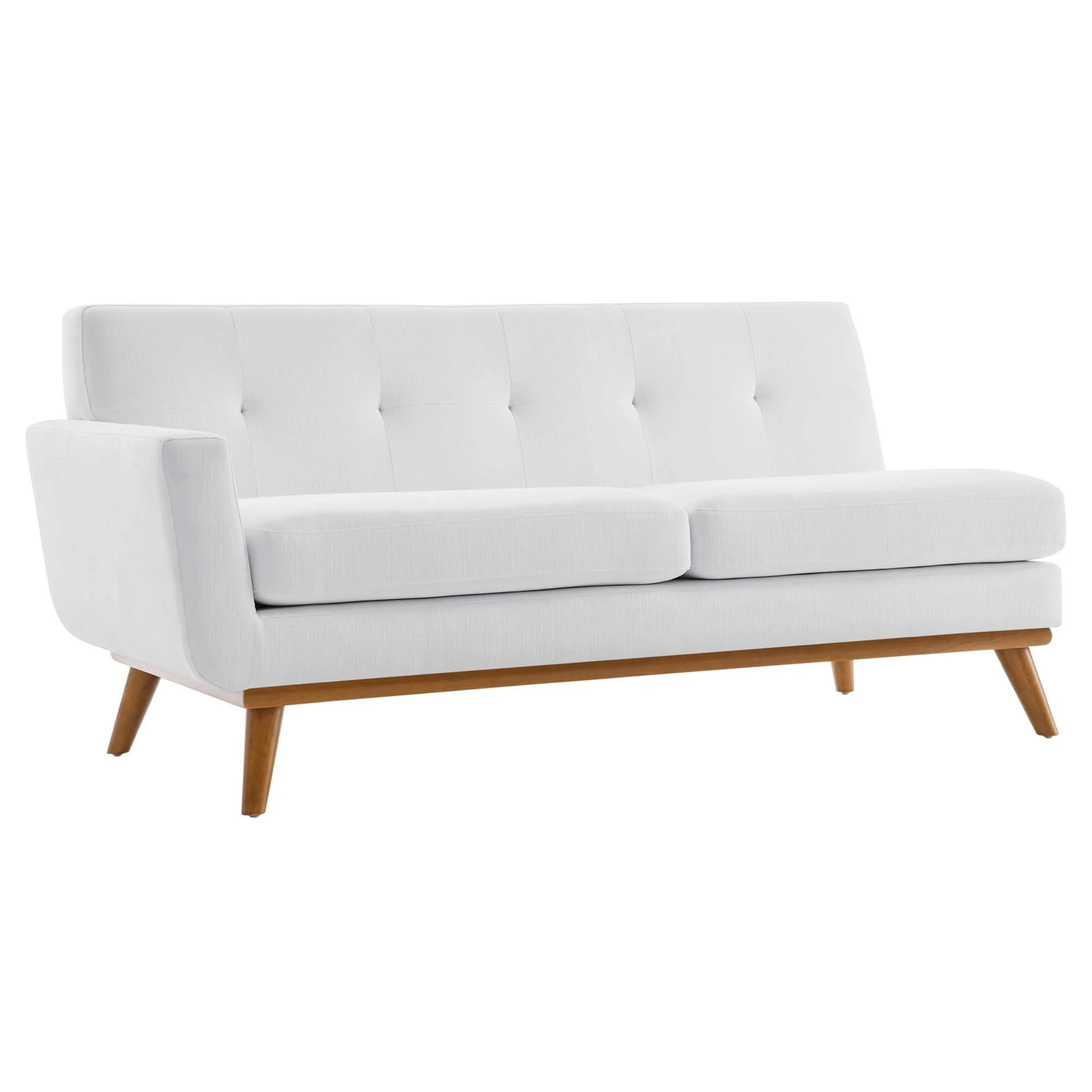 Right-Facing Upholstered Fabric Sectional Sofa - 110 Inch - Image 14