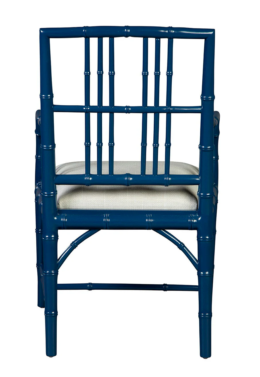 Riley - Arm Chair (Set of 2) - Blue - Image 7