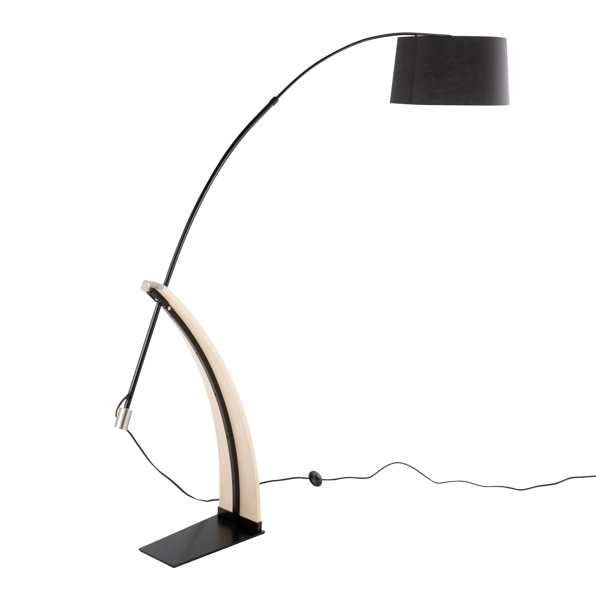 Robyn - Floor Lamp - Natural / Black - Image 5