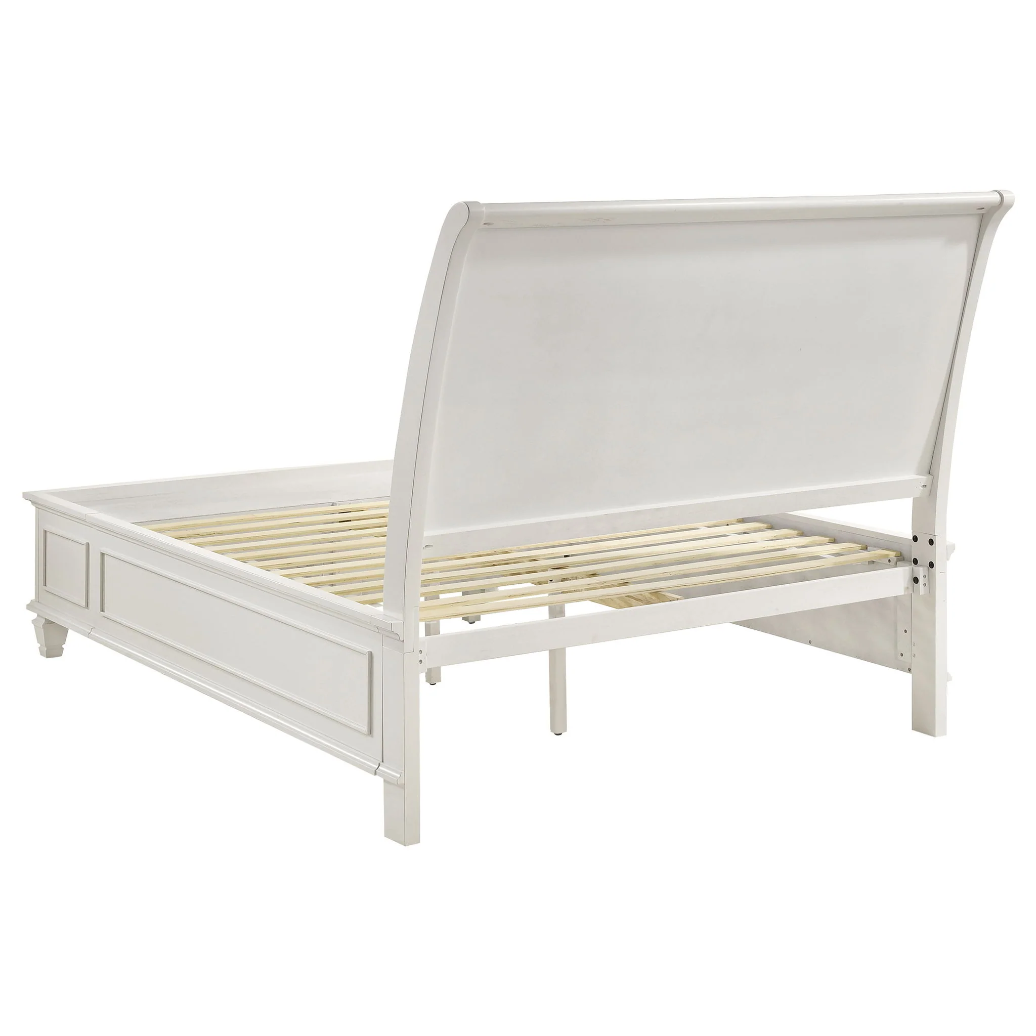 Rocco - 4 Piece Queen Bedroom Set - Cream White - Image 2