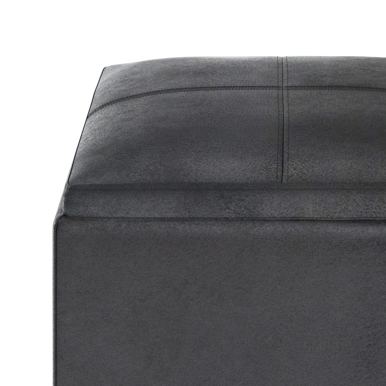 Rockwood - Upholstered Cube Storage Ottoman With Tray - Image 70