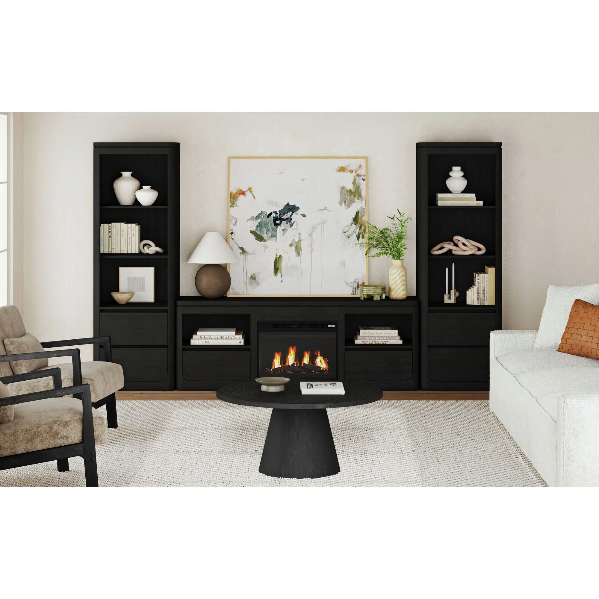 Rosalie - 4 Piece Entertainment Unit With 71" TV Console - Image 12
