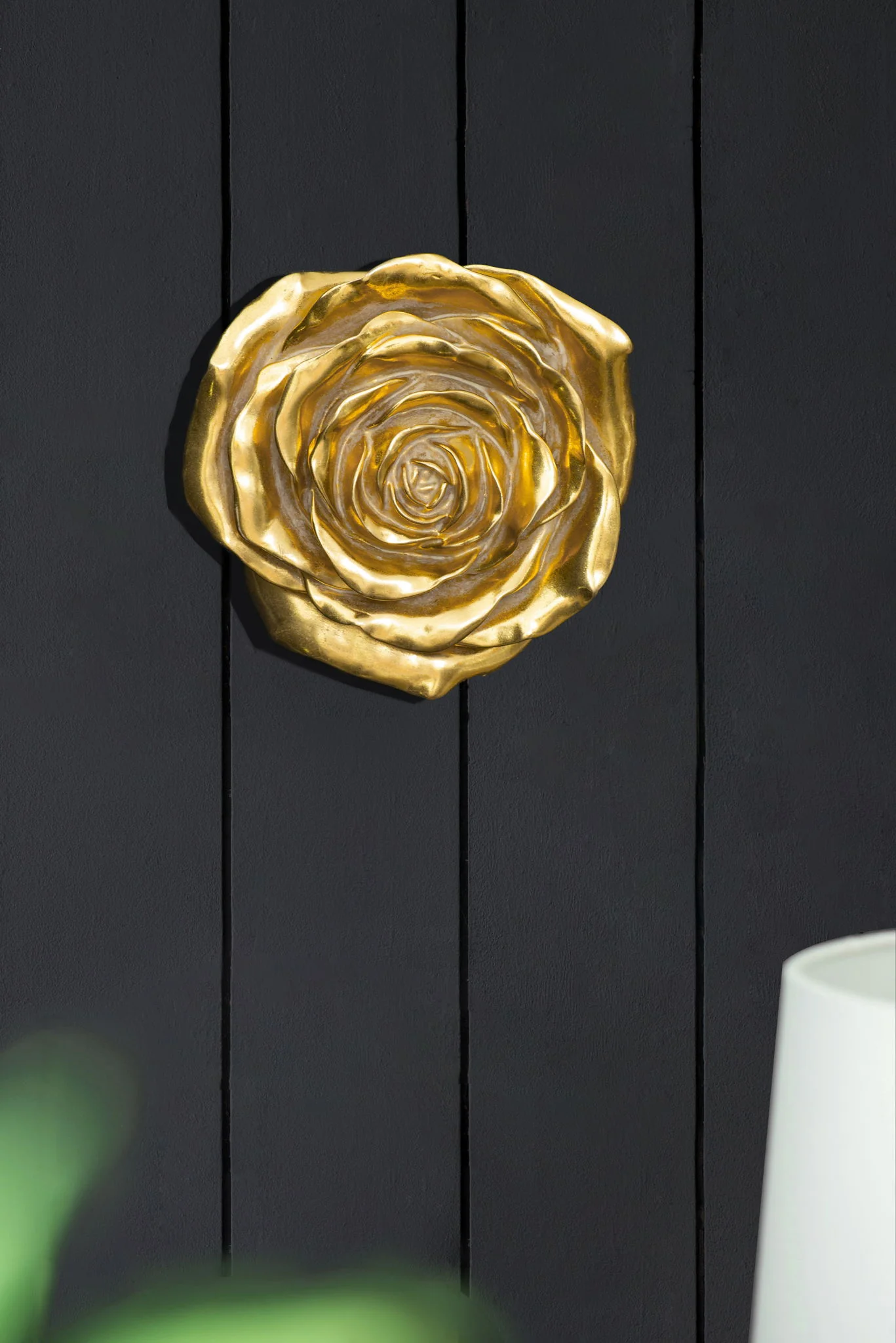 Rose Hanging Wall Accents (Set of 2) - Gold - Image 5