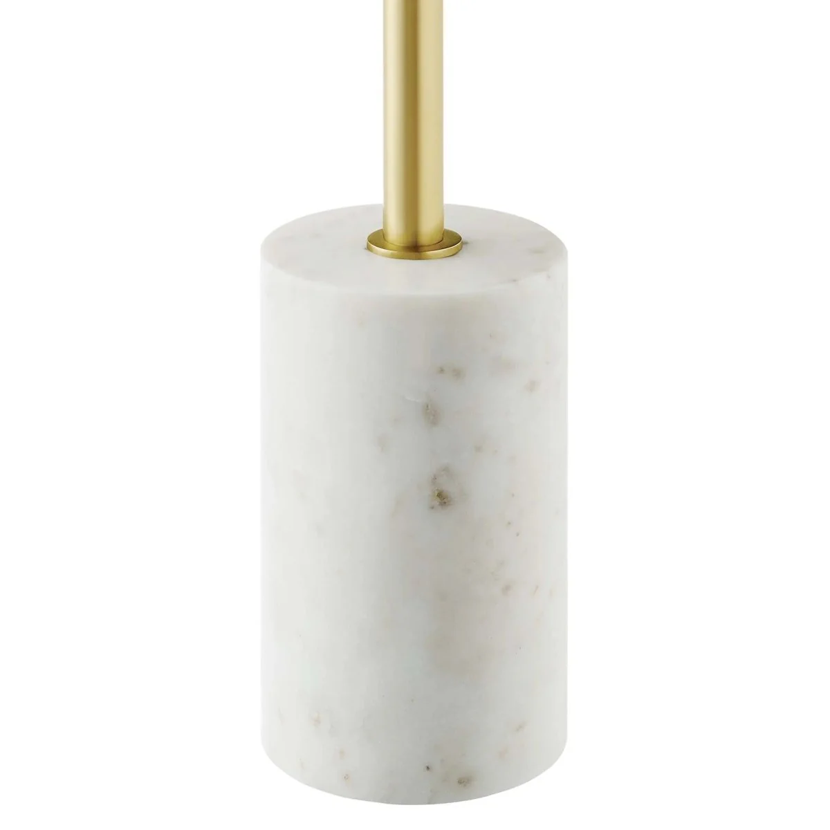 Round Acacia Wood Side Table with Marble Base – 14 Inch - Image 13