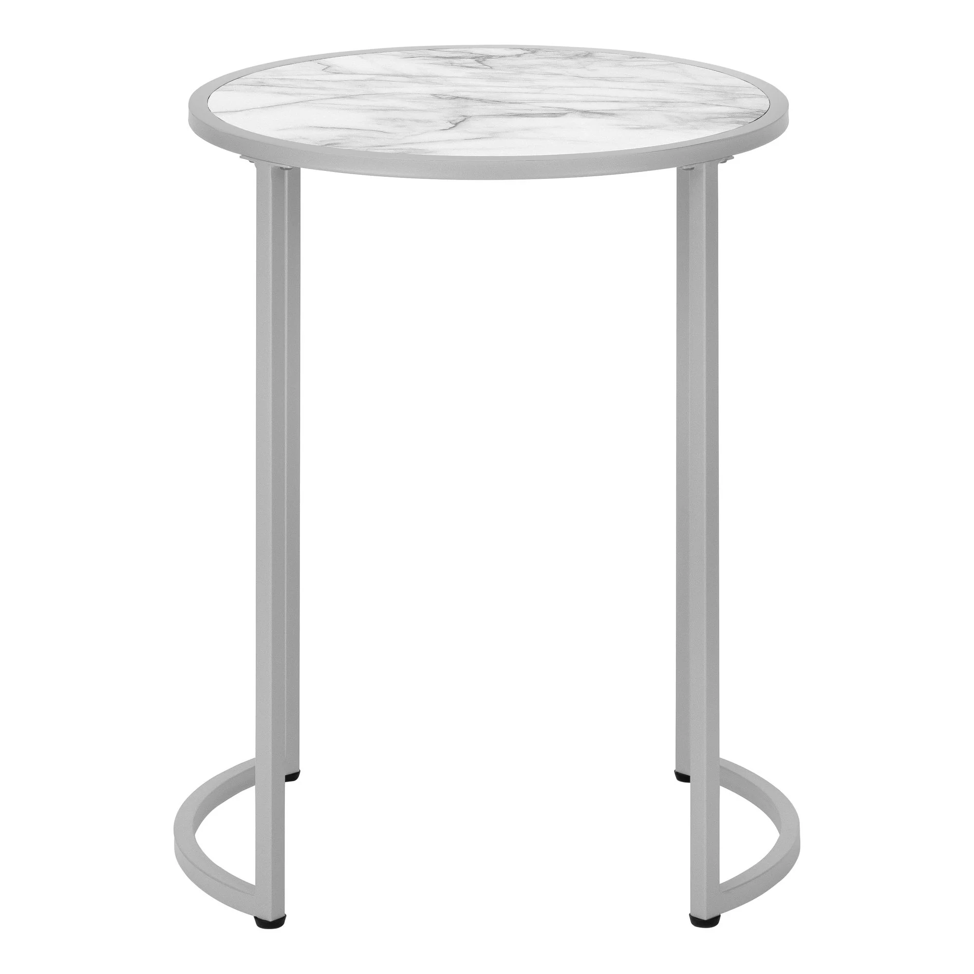 Round Accent Side Table, Contemporary & Modern - Image 3