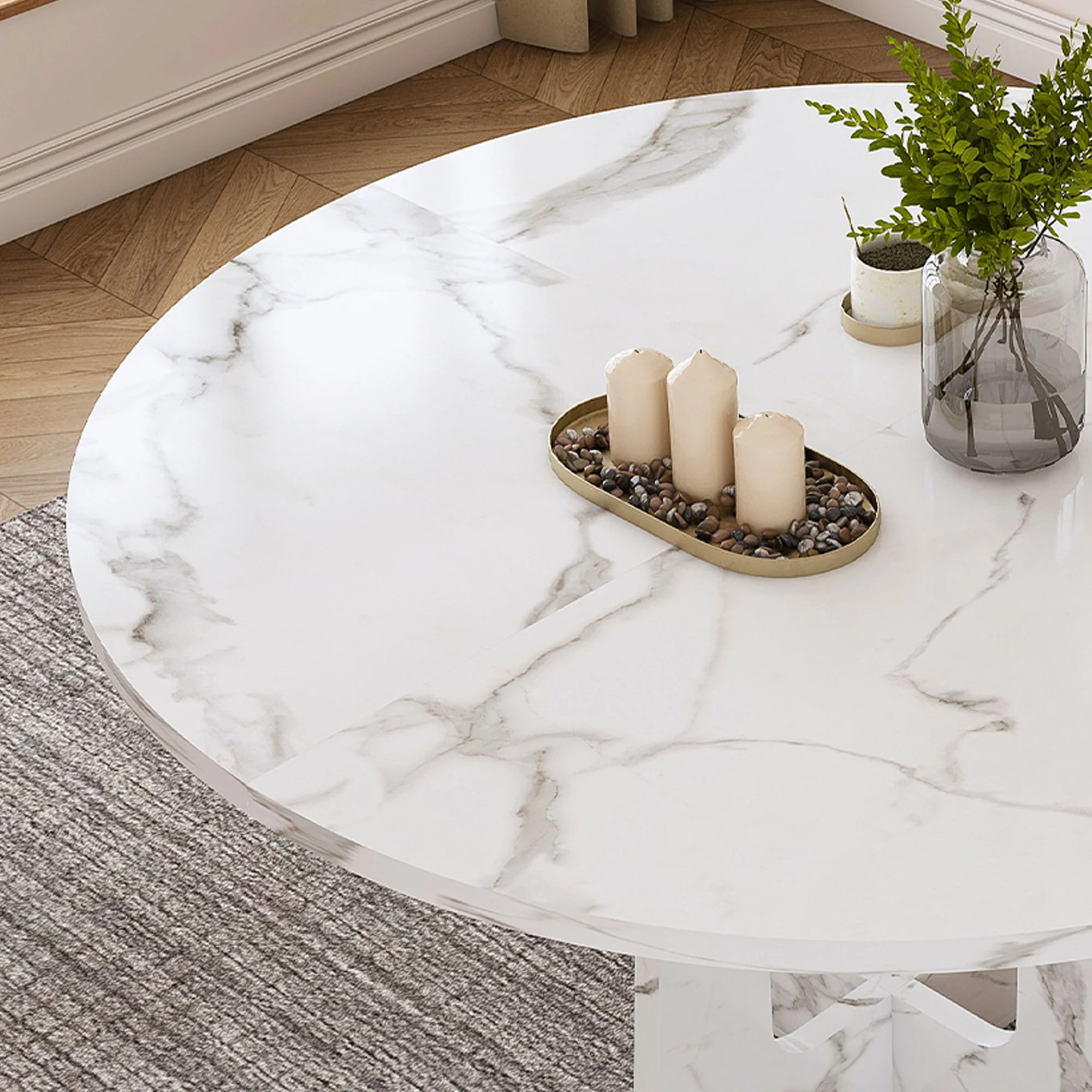 Round Dining Table For 4 - Image 17