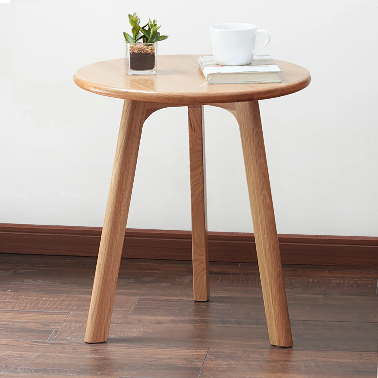 Round Small End Table, Side Table For Bedroom & Balcony - Image 5