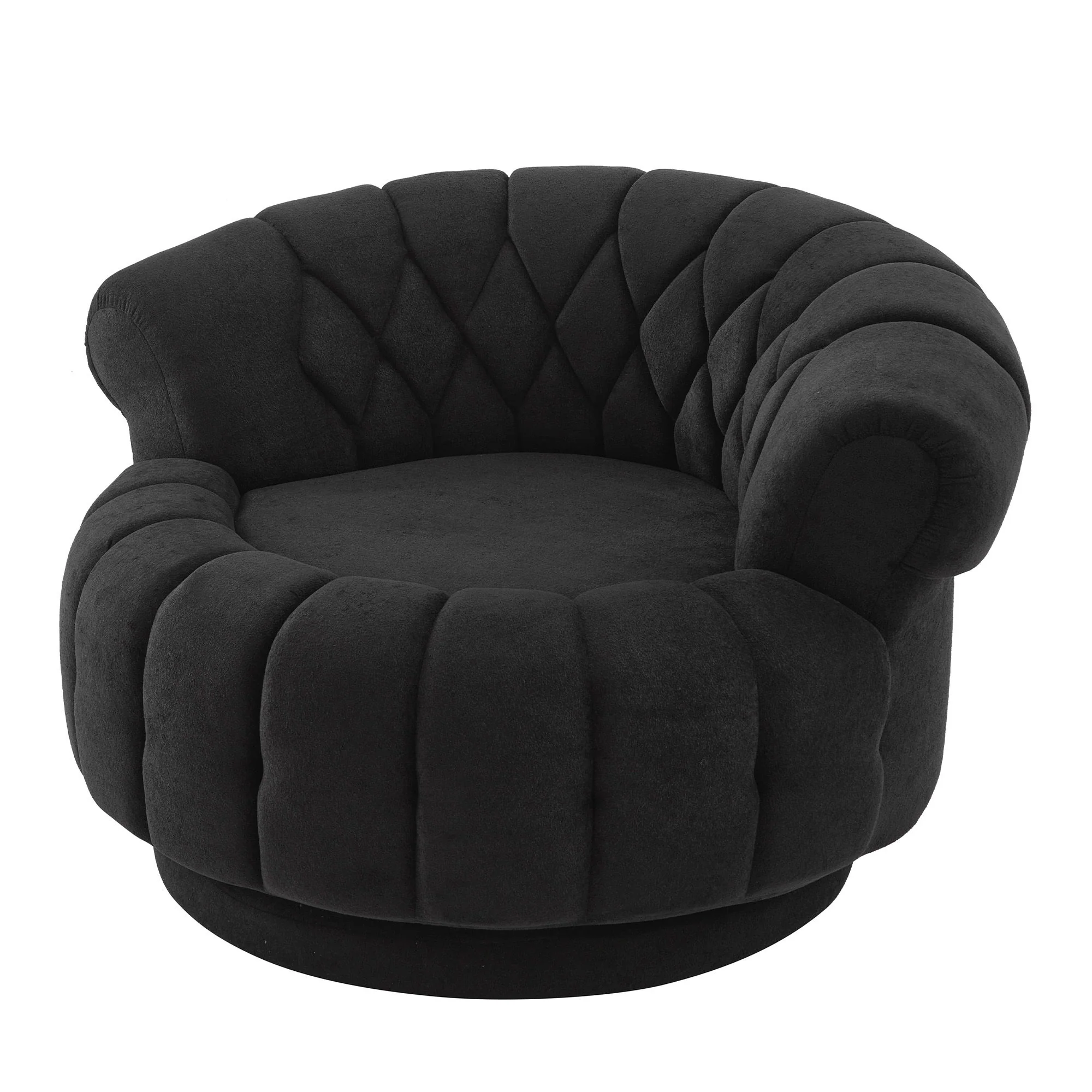 Round Swivel Accent Chair With Rotation - Image 21