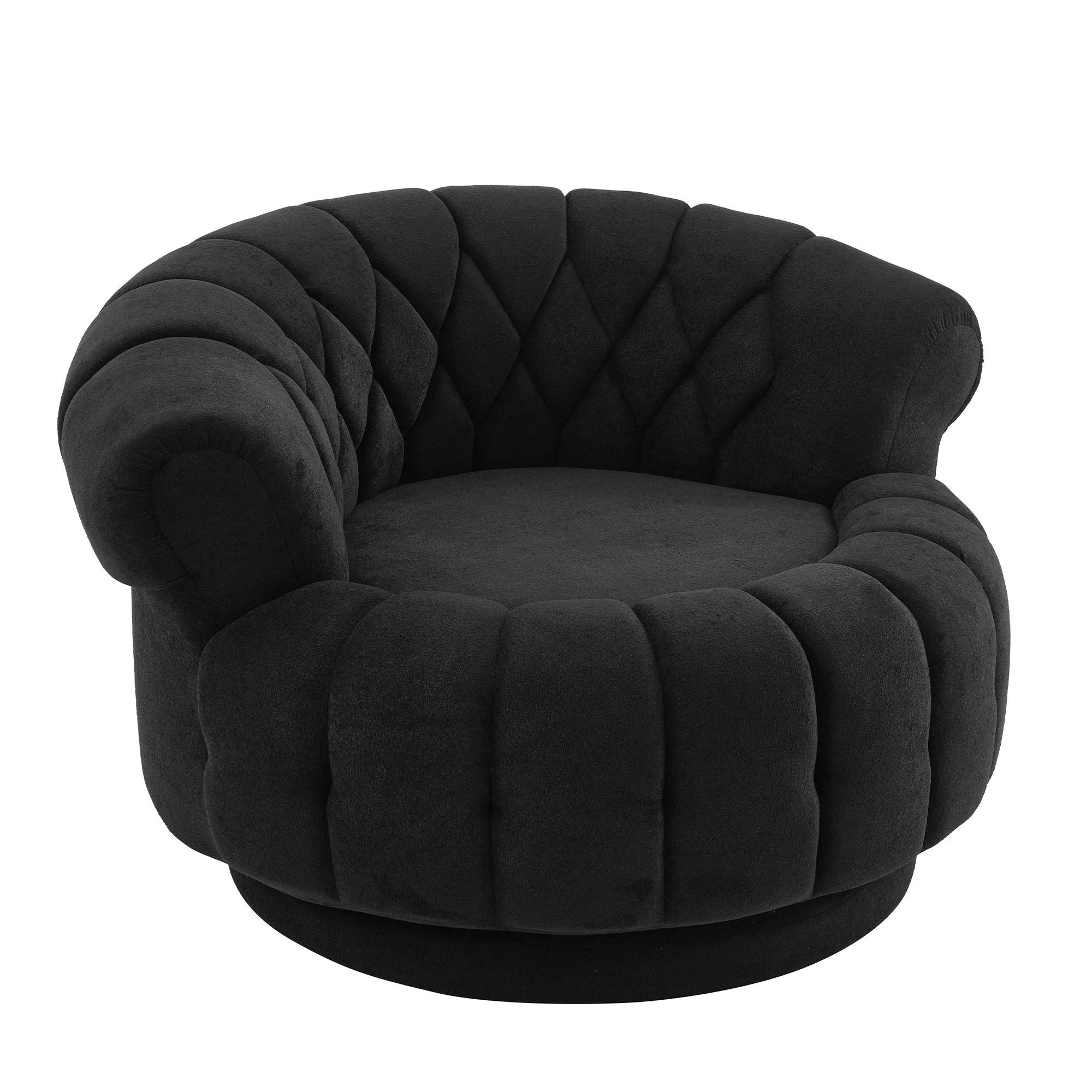 Round Swivel Accent Chair With Rotation - Image 24