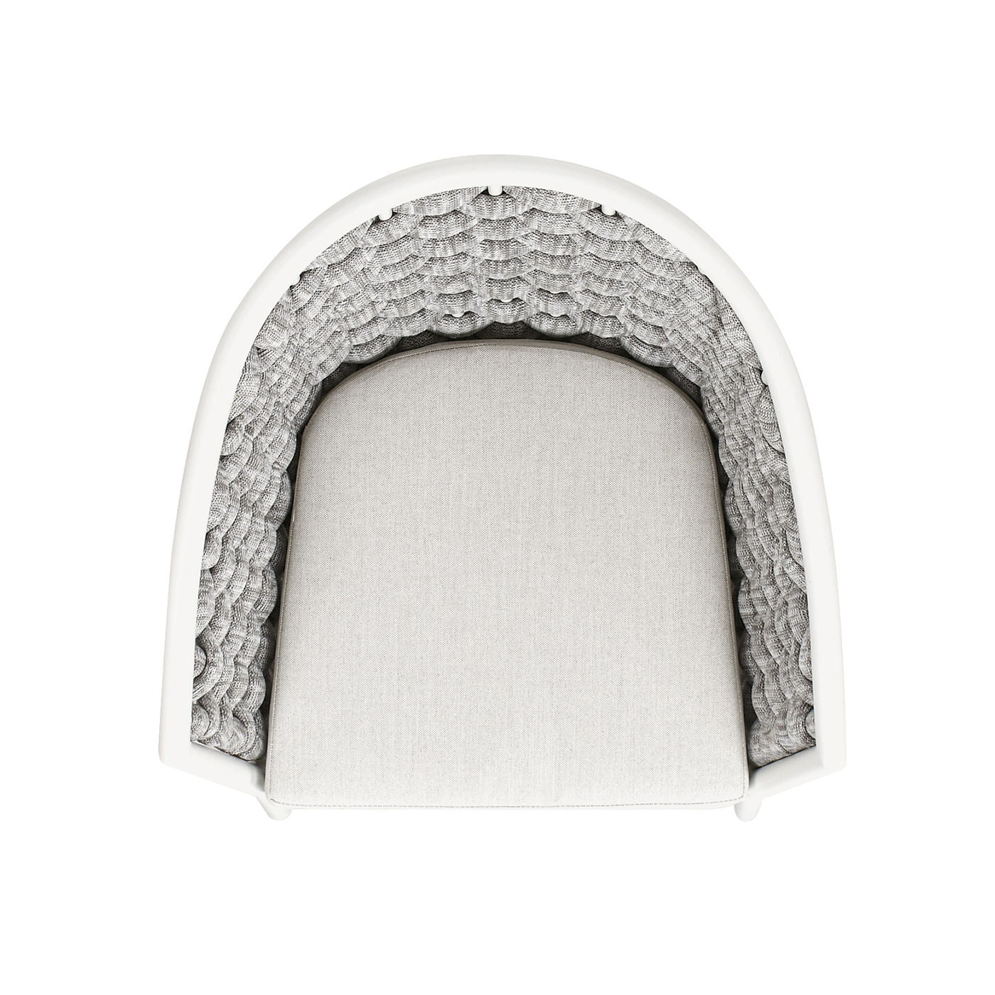 Rowan - Rope Barrel Back Patio Dining Chairs (Set of 2) - Optic White - Image 3