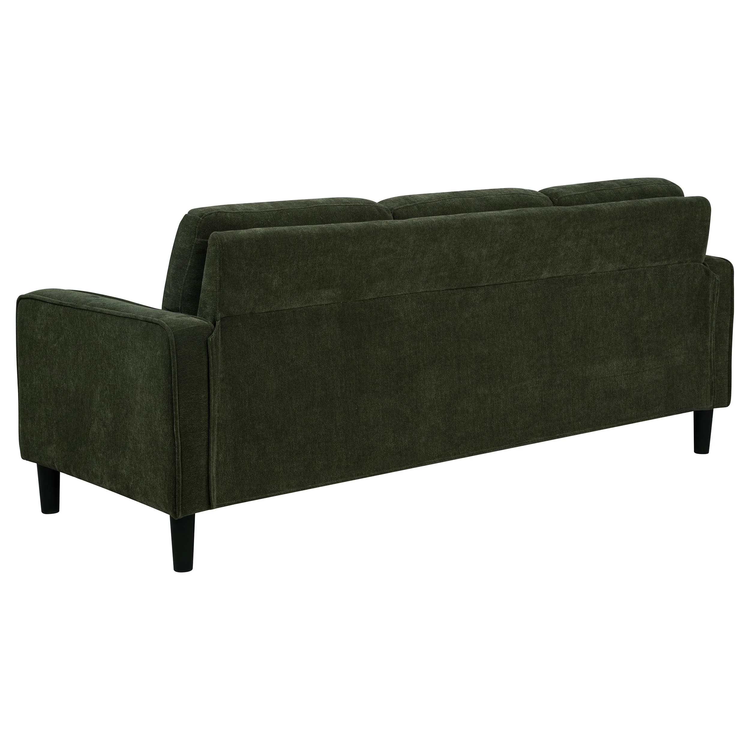 Ruth 77-Inch Fabric Upholstered Track Arm Sofa, Matcha Green - Image 10