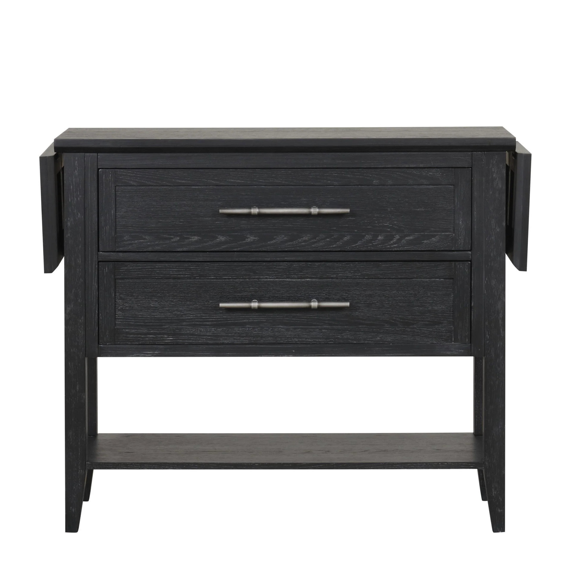 Sable Crest - Drop Leaf Server - Black - Image 9