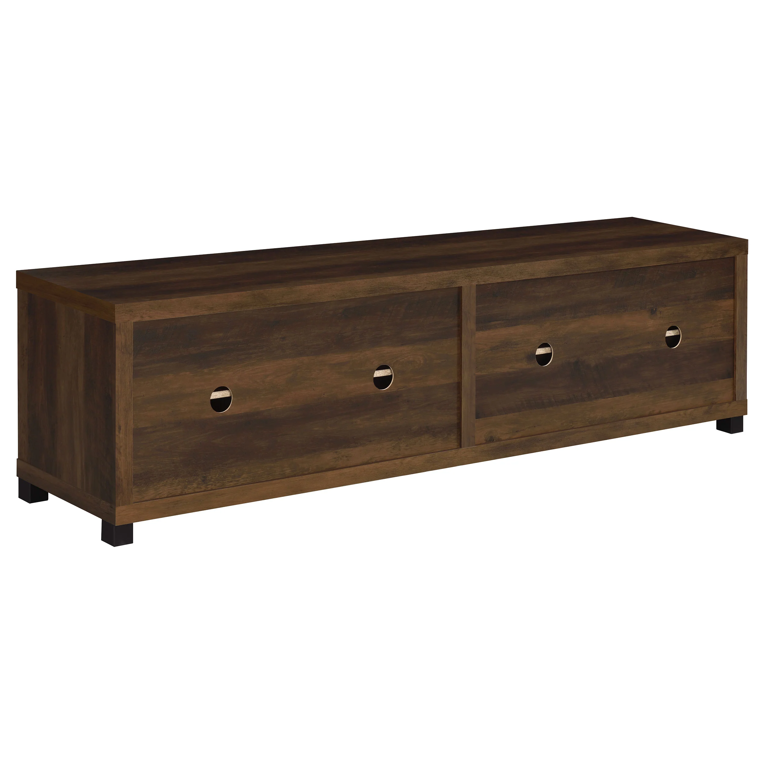 Sachin 4-Door Dark Pine TV Stand - 79 Inch - Image 6